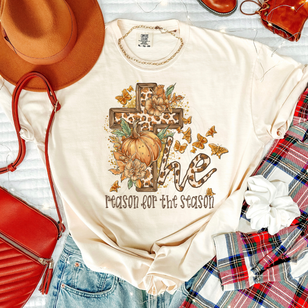 Fall Pumpkin Reason for the Season Transfer