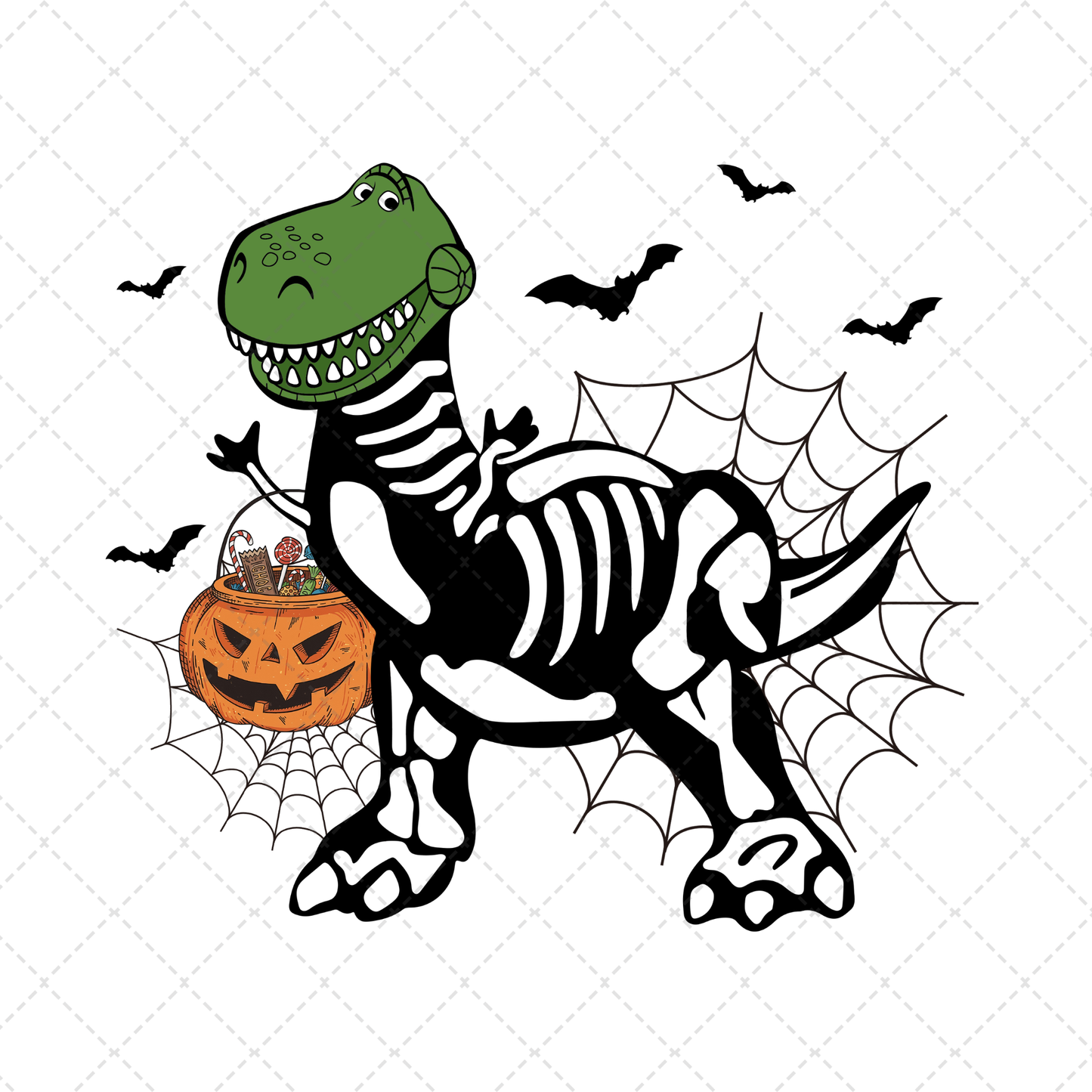 Spooky Dino Pix Transfer