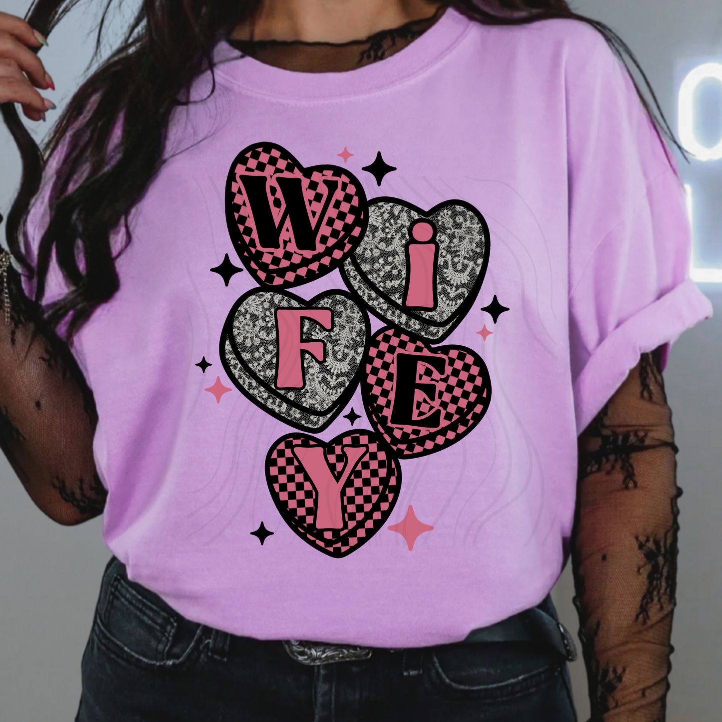 Wifey Hearts Transfer