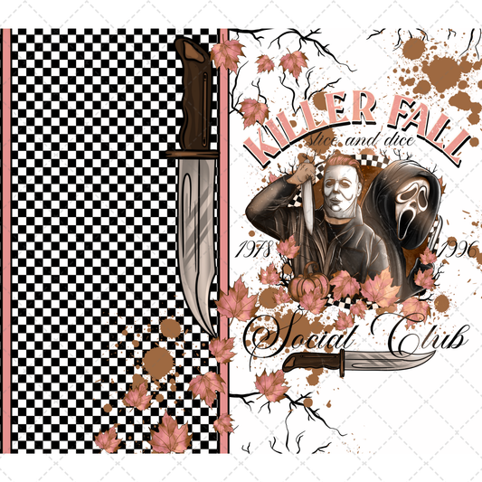 Killer Fall Tumbler Wrap