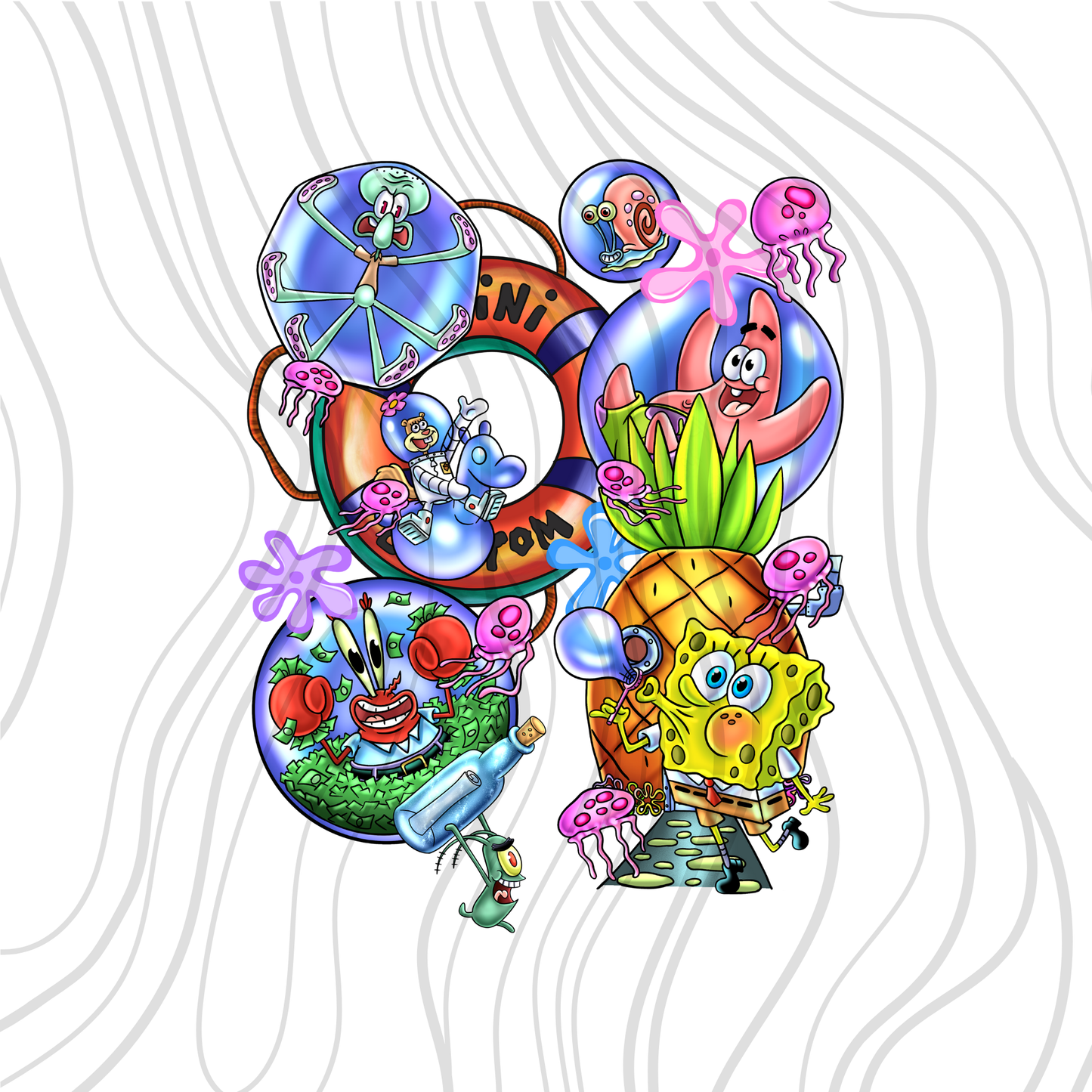 Bikini Bottom Transfer