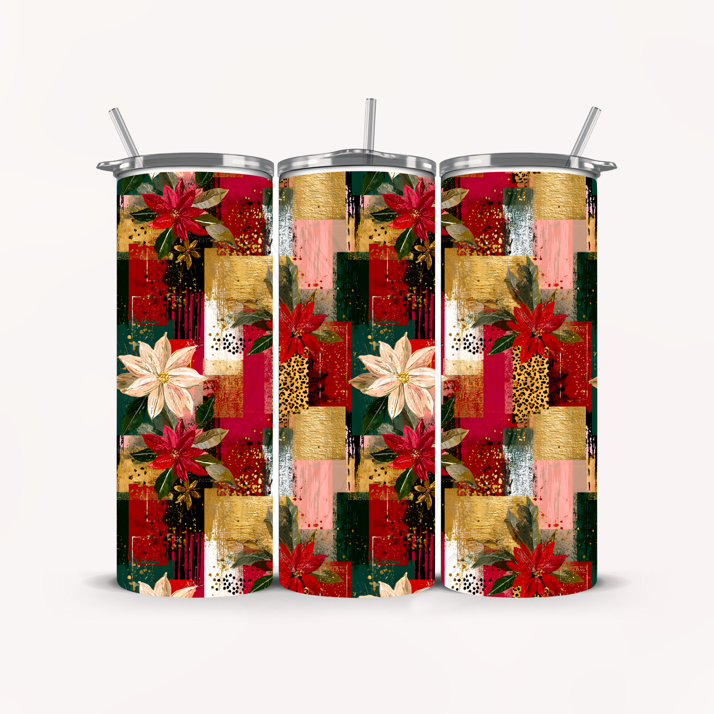 Christmas Brushstroke Seamless Transfer