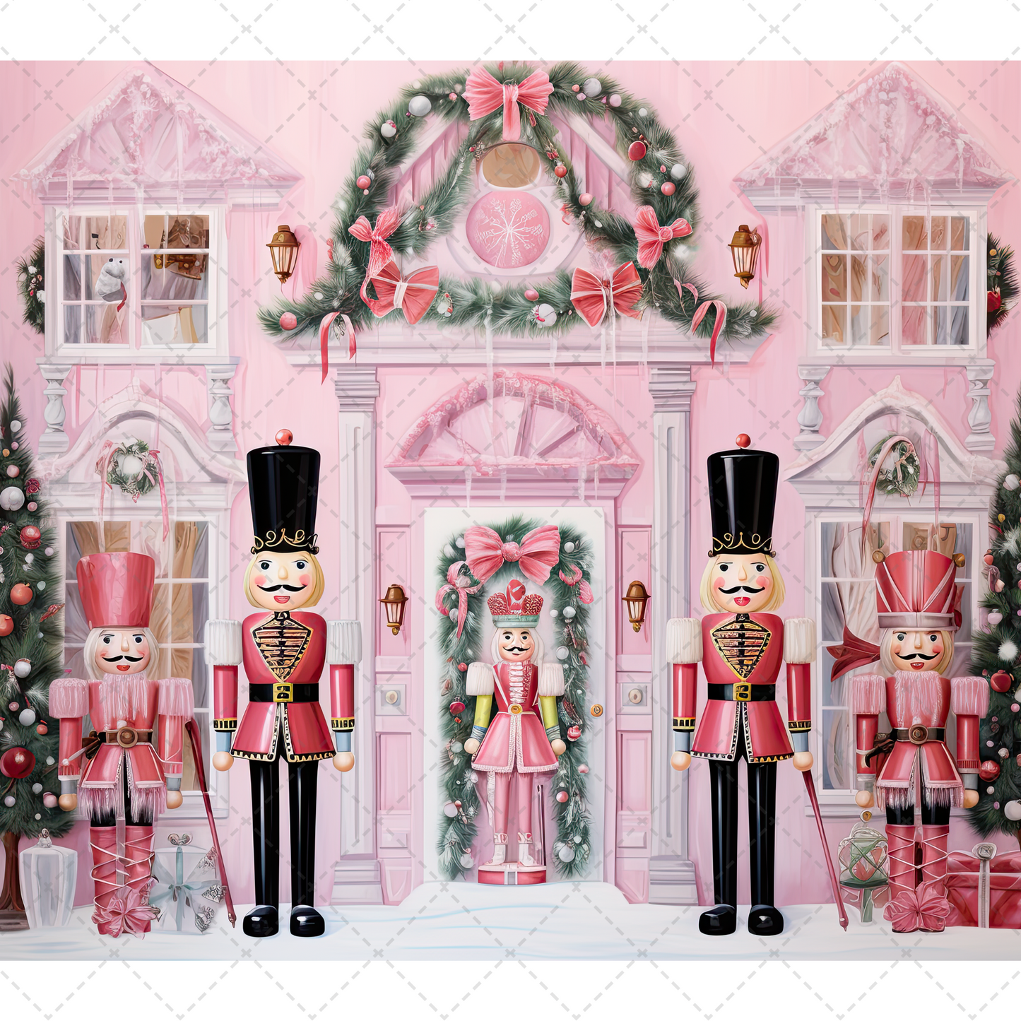 Pink Nutcracker Tumbler Transfer