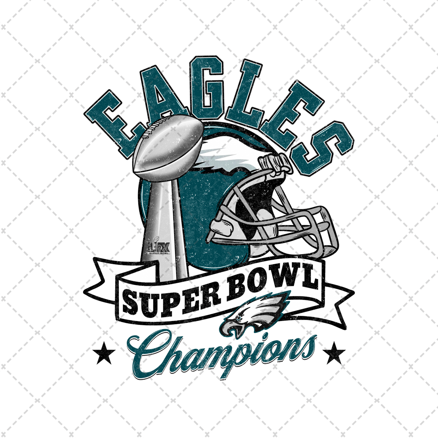 SB Champs White Transfer