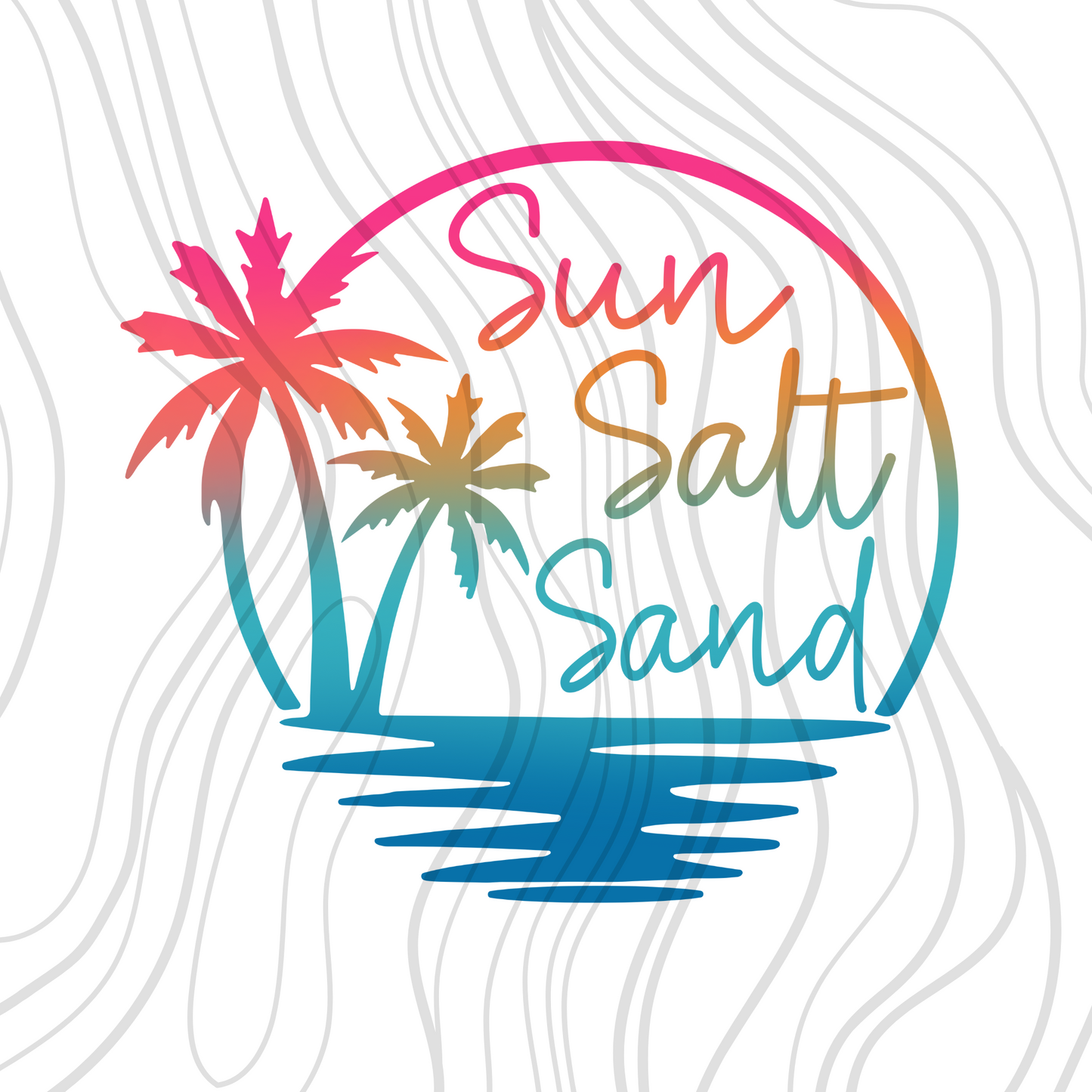 Sun Salt Sand Transfer ** TWO PART* SOLD SEPARATELY**