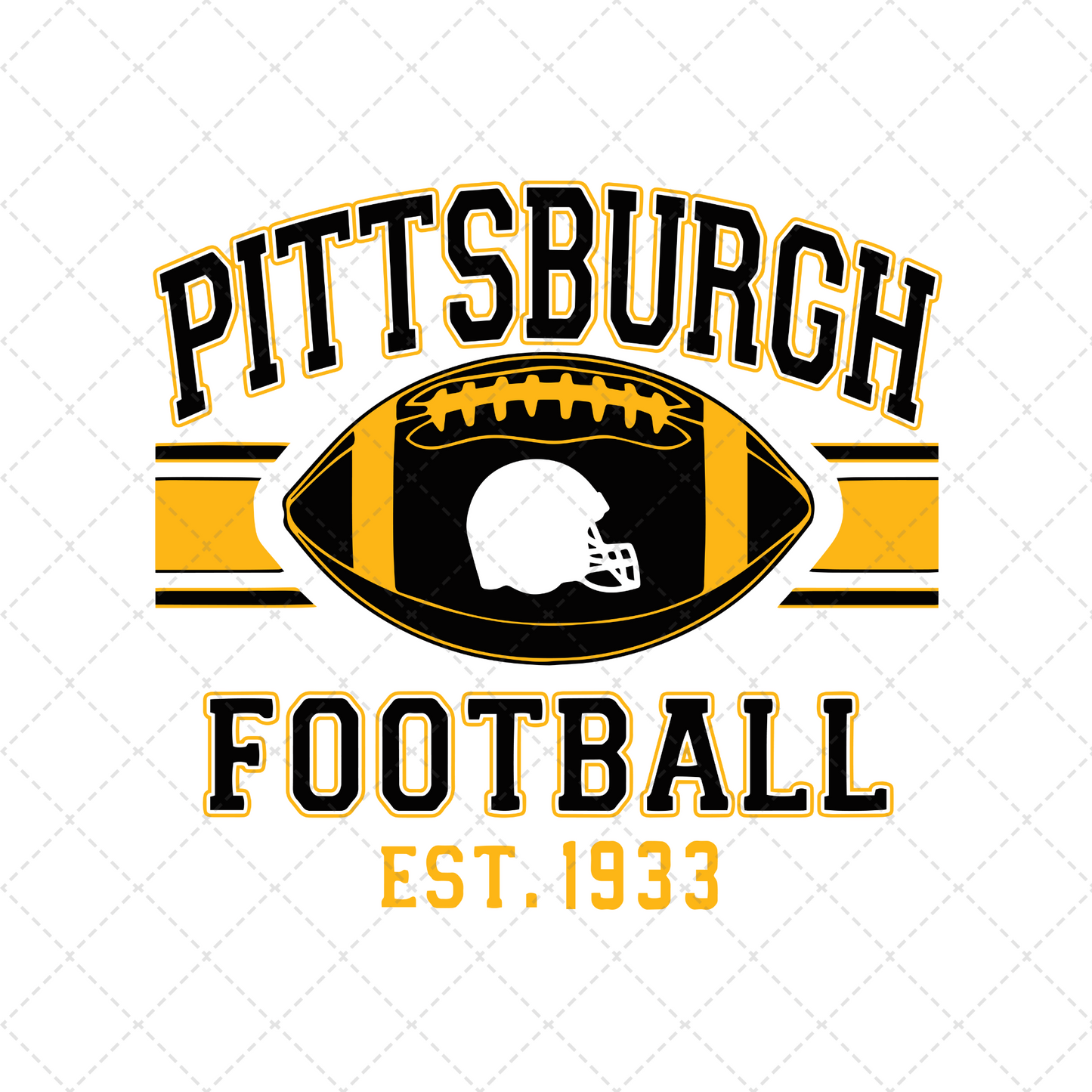 PS Gold And Black Football Transfer