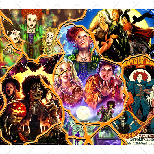 HP Orange Tumbler Transfer