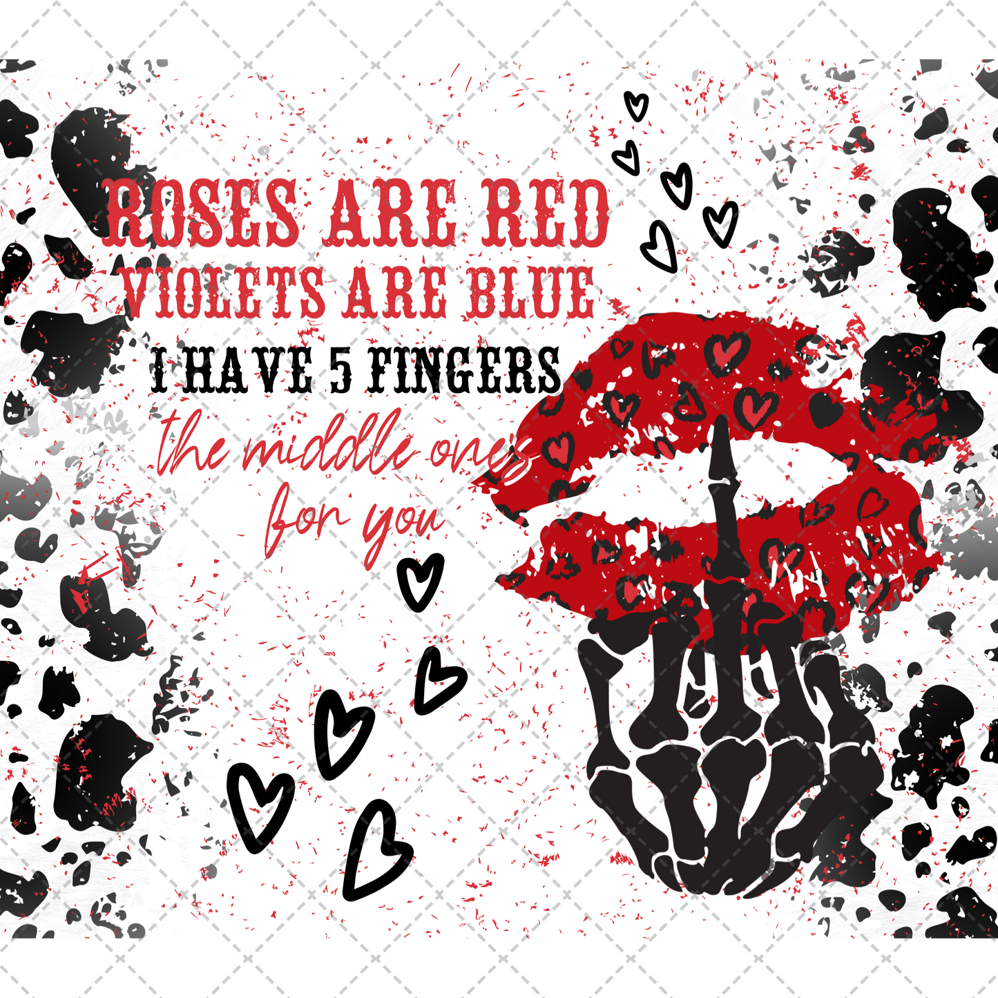 I Have 5 Fingers Tumbler Wrap