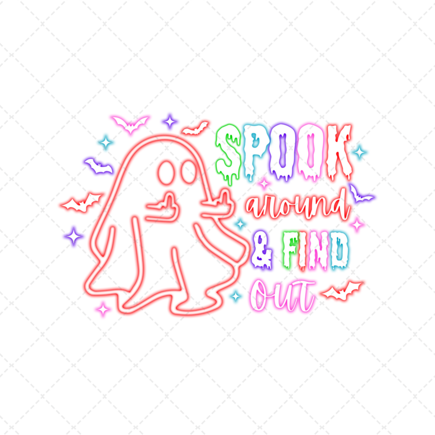 Neon Spook Around Transfer