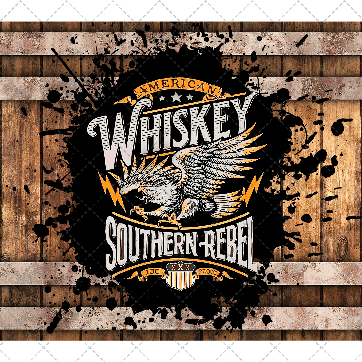 Southern Rebel Tumbler Wrap