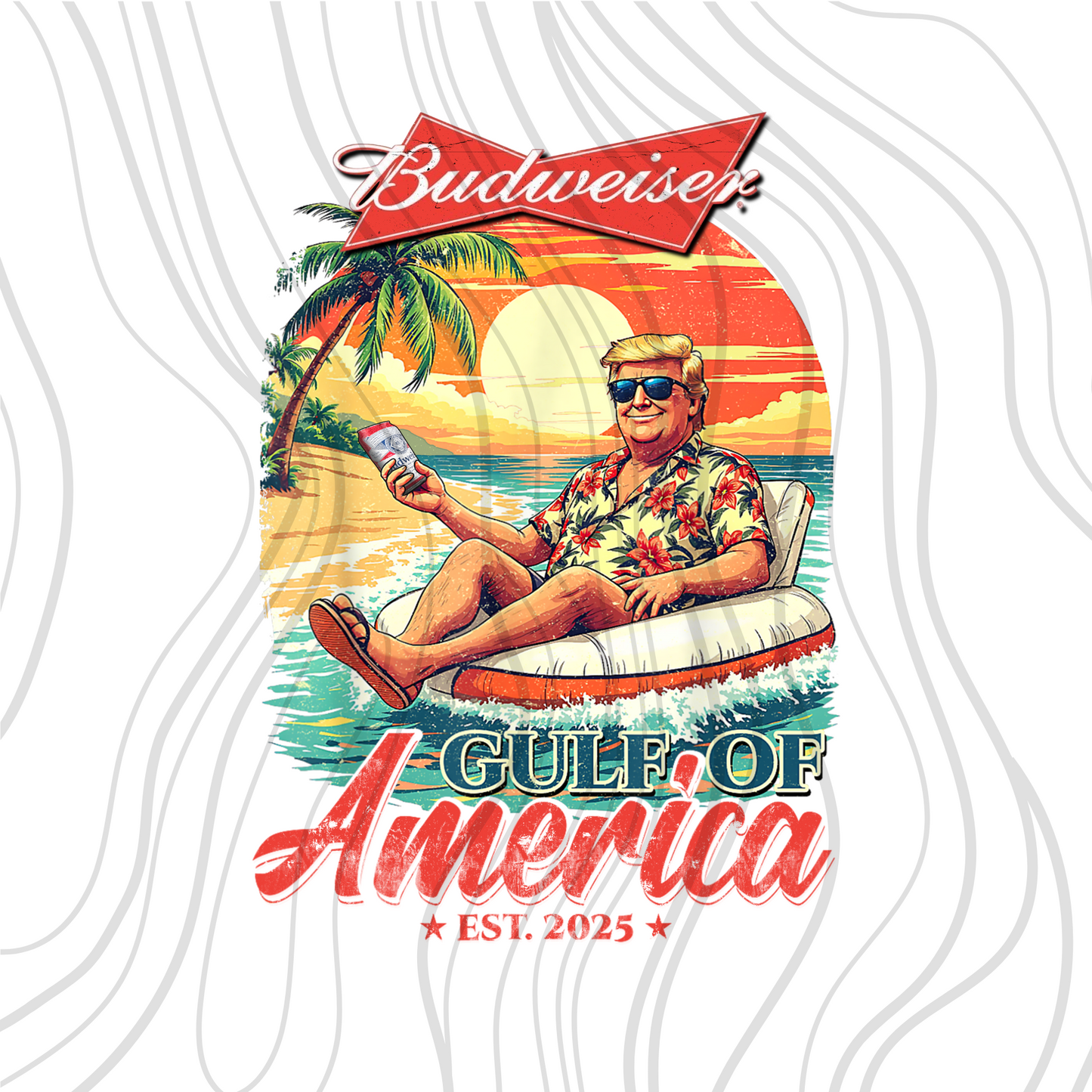 BW Gulf Of America Transfer ** TWO PART* SOLD SEPARATELY**