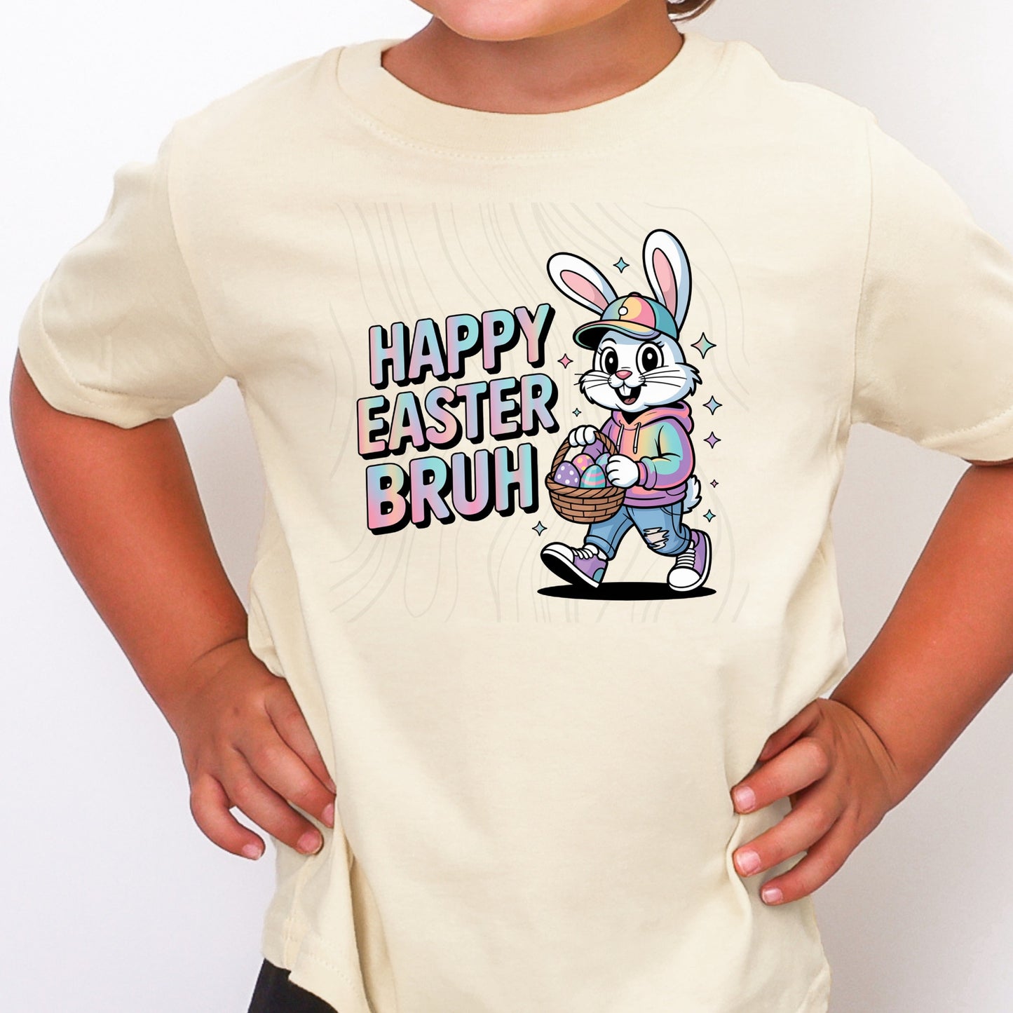 Happy Easter Bunny Bruh Transfer