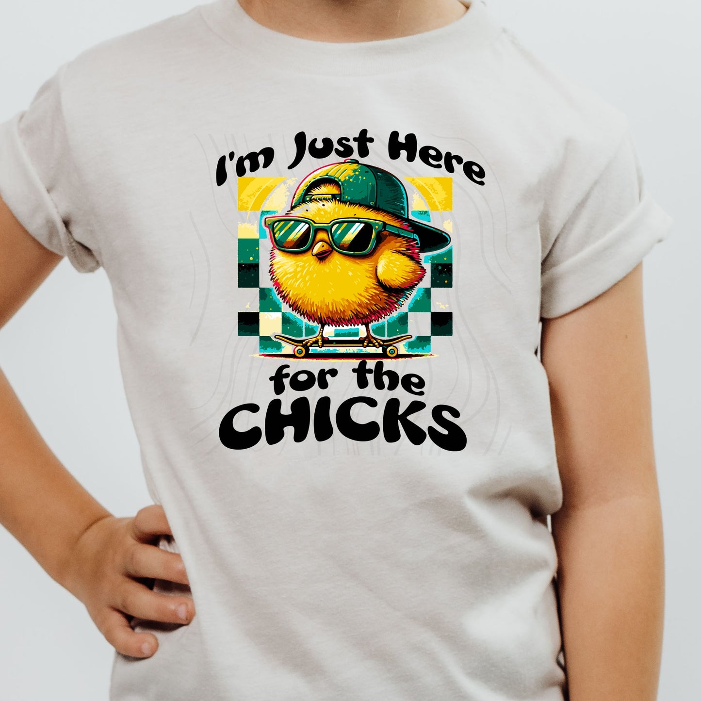 Just Here For The Chicks Transfer