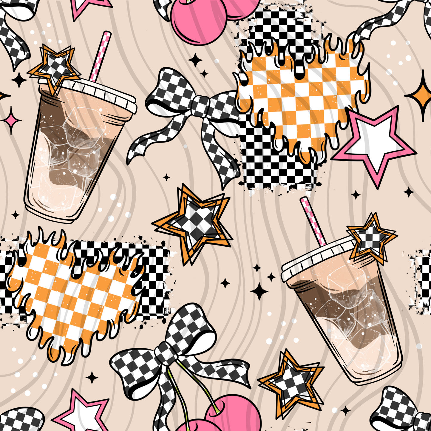 Iced Coffee Seamless