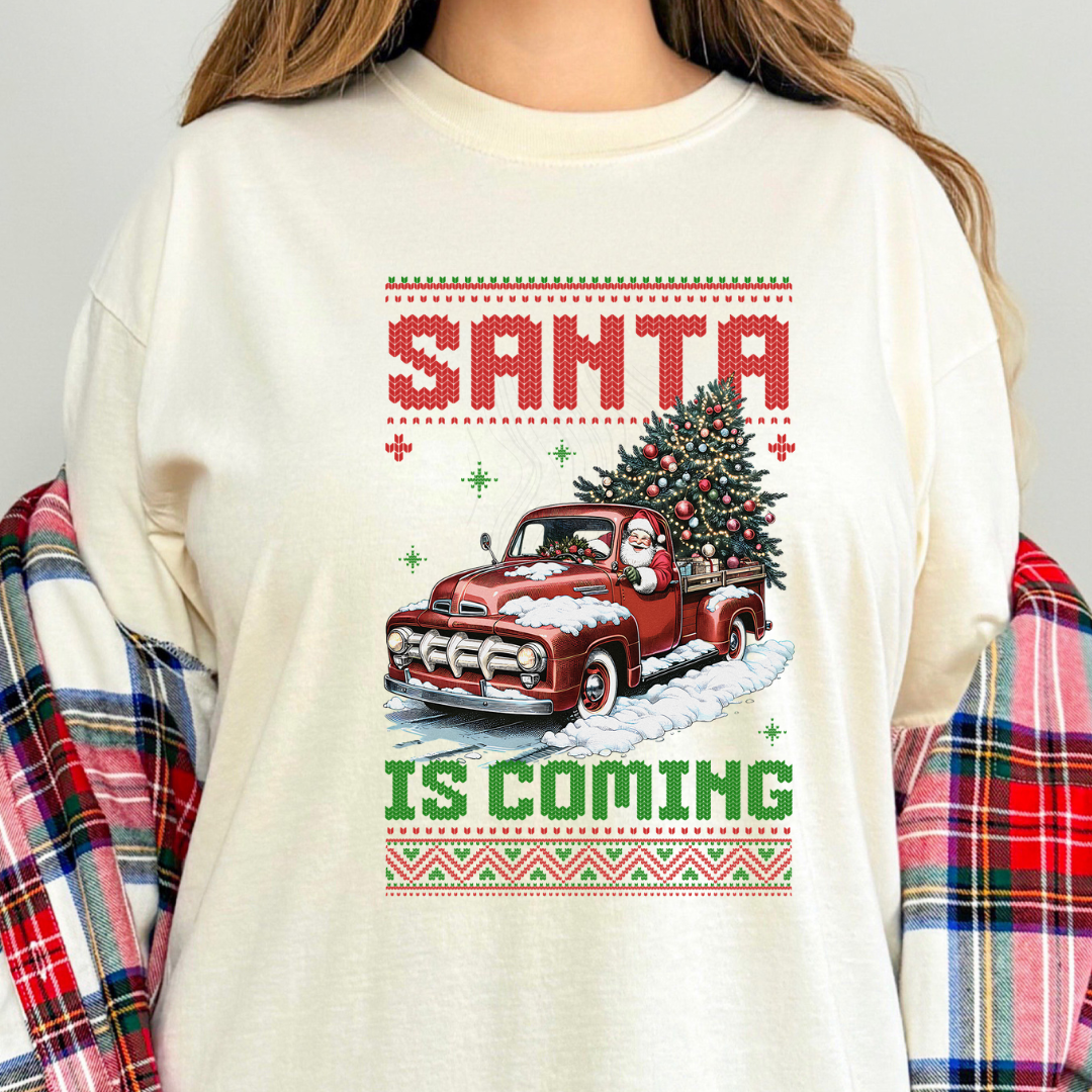 Santa Is Coming Transfer