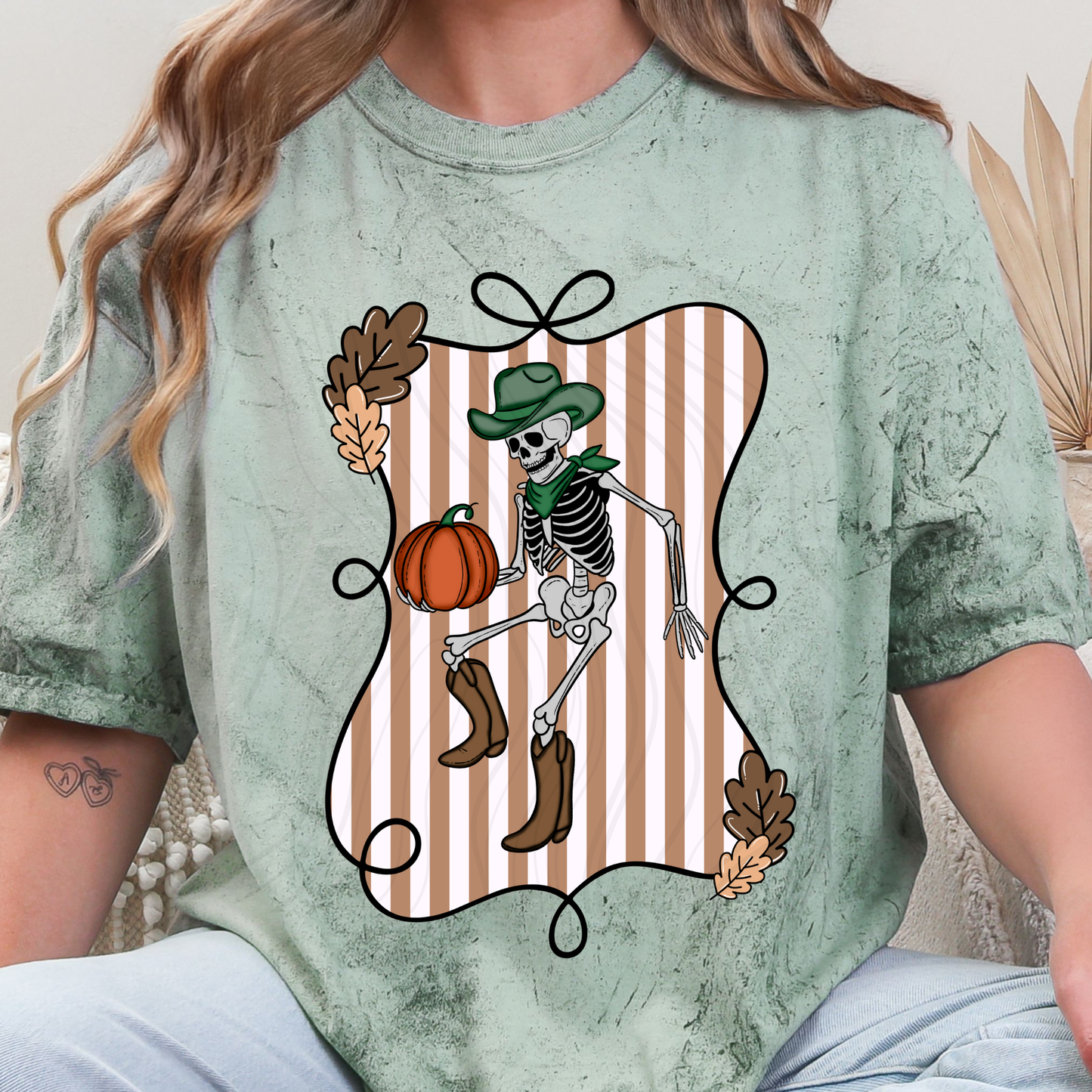 Cowboy Skelly Transfer