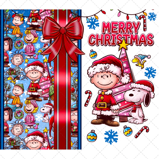 Peanut Christmas Transfer