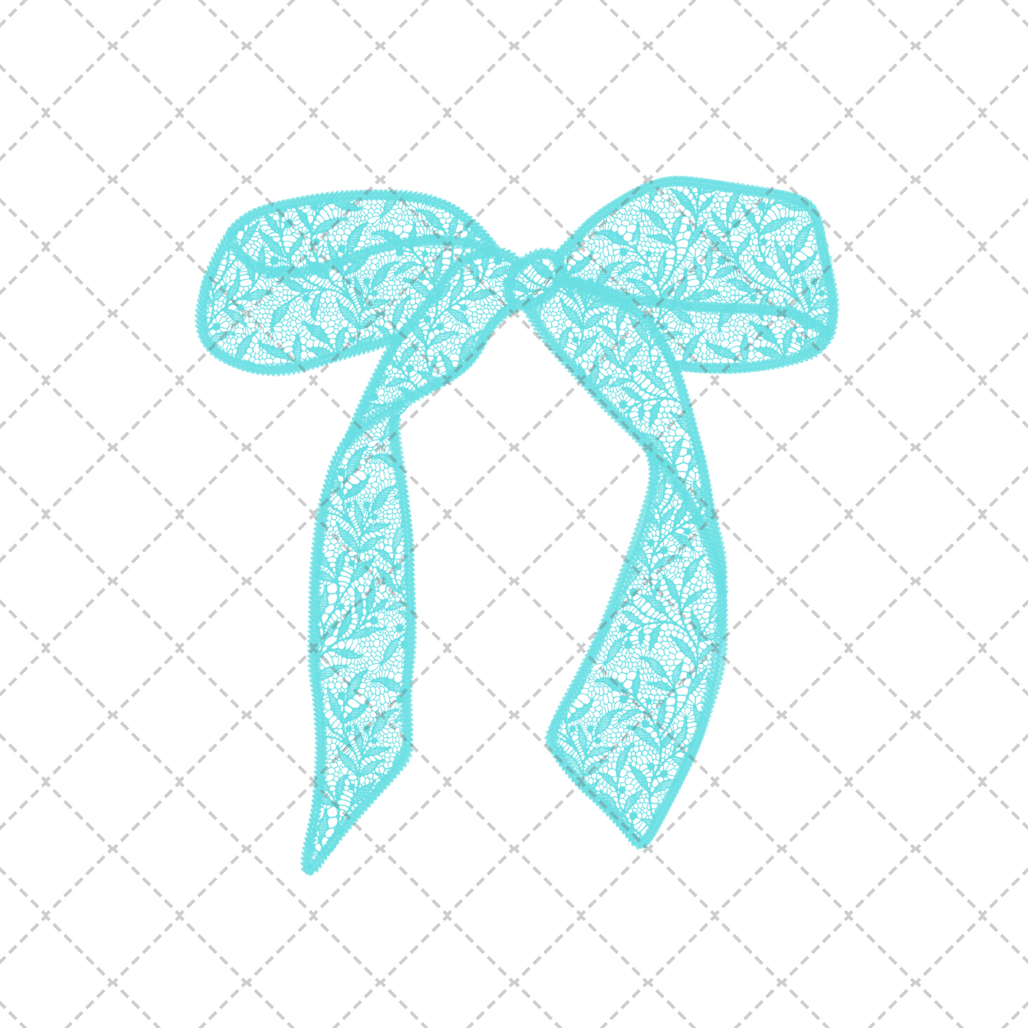 Lace Bow Transfer