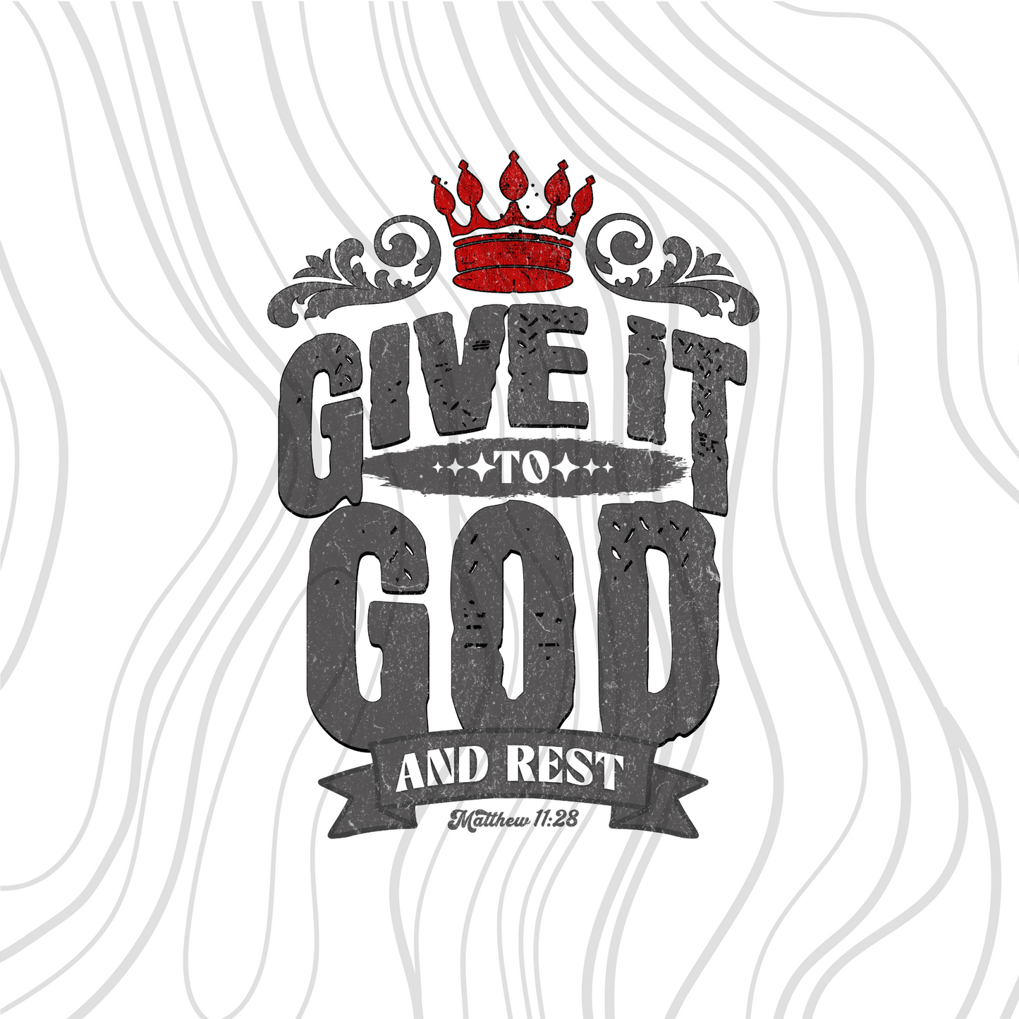 Give It To God Transfer ** TWO PART* SOLD SEPARATELY**