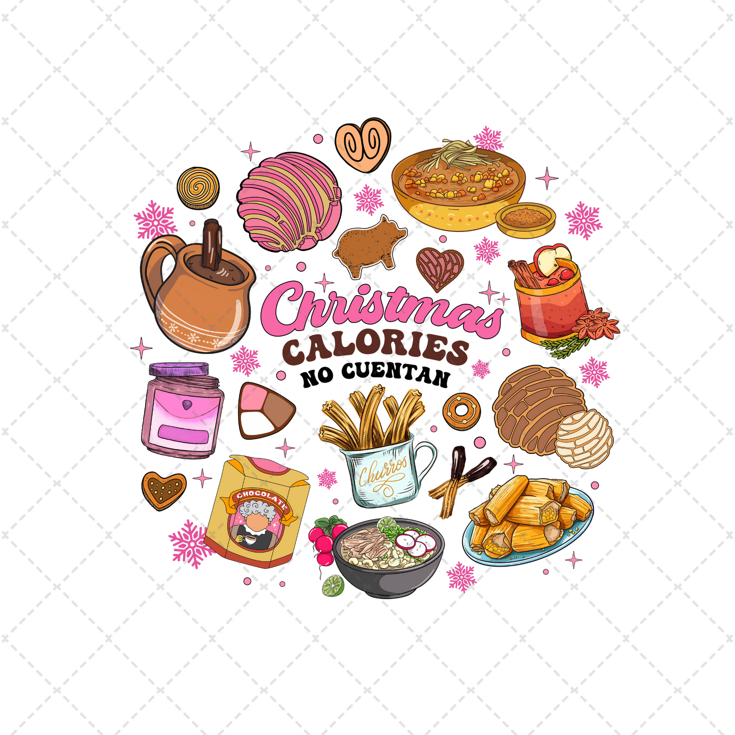 Pan Dulce Christmas Transfer