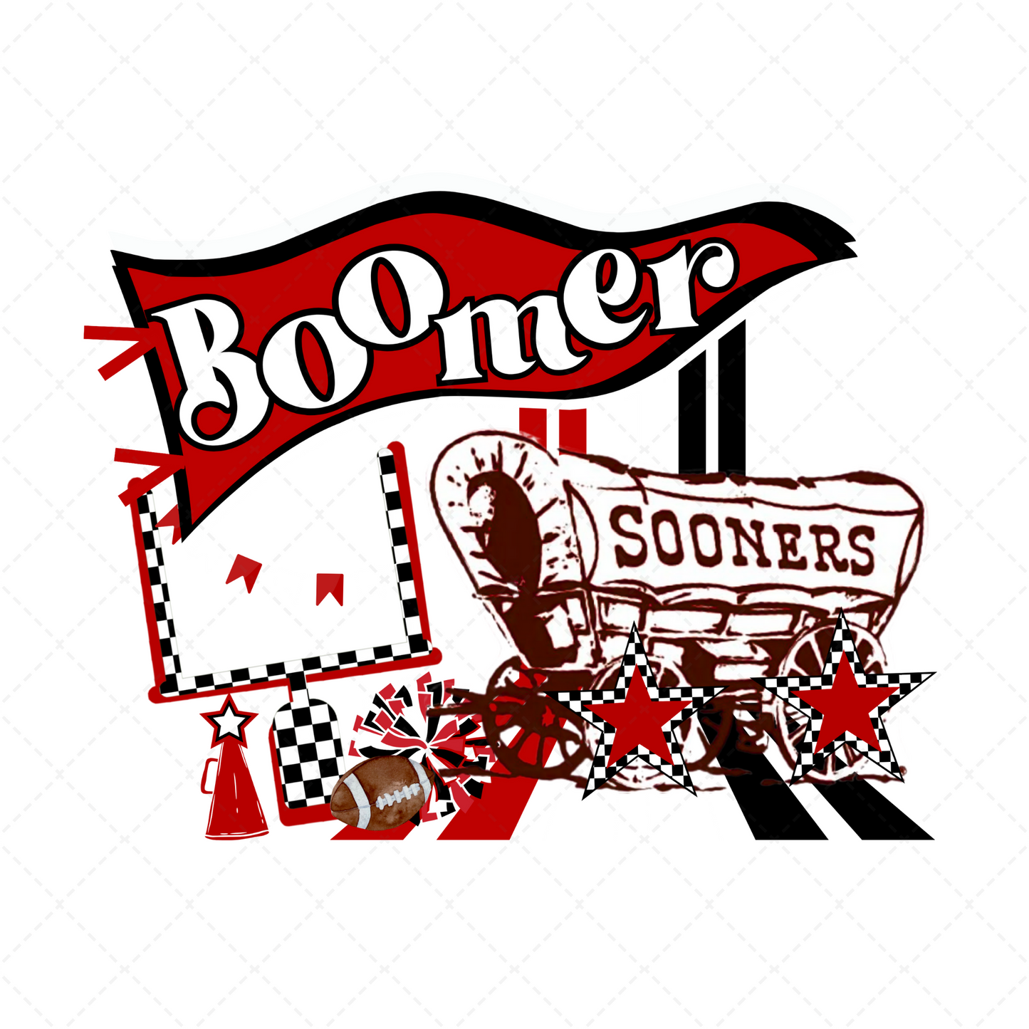 OK O.U Boomer Sooner Transfer