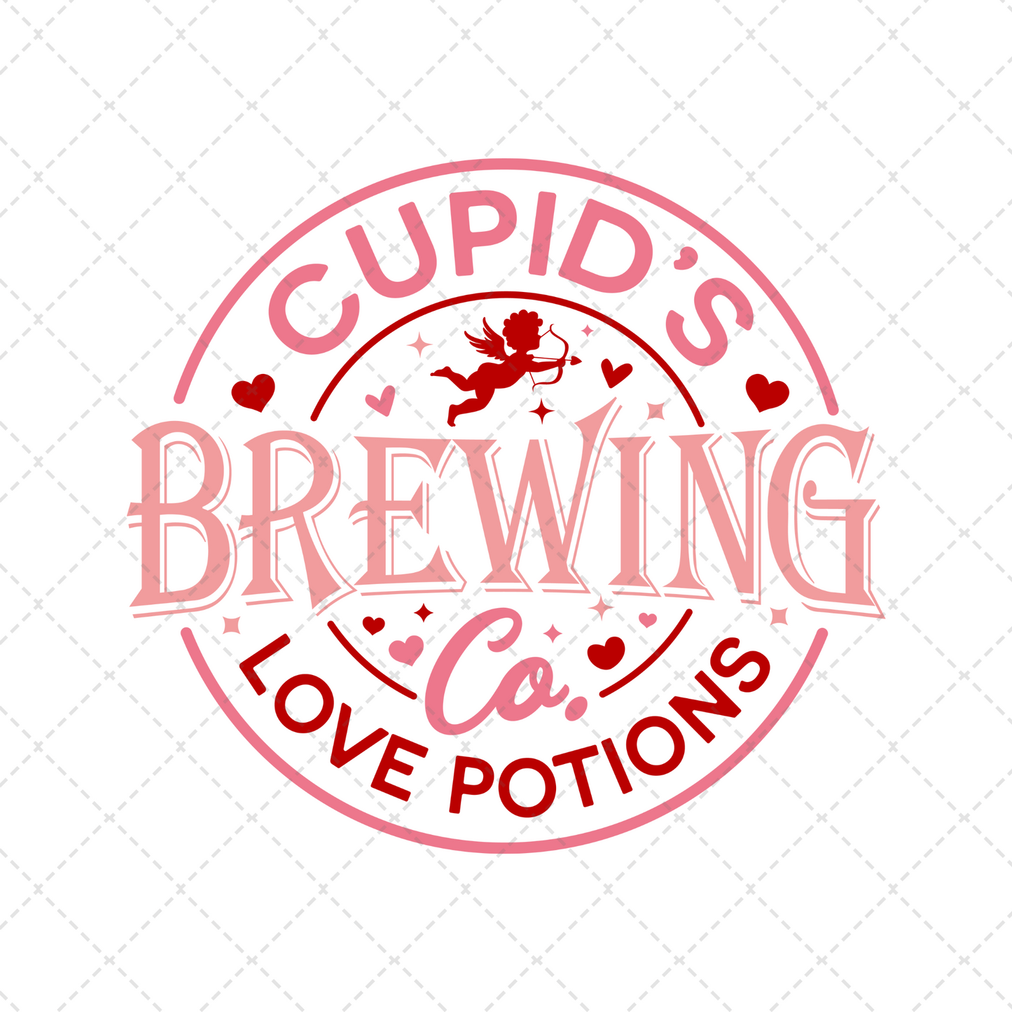 Cupids Brewing Co Pink Transfer