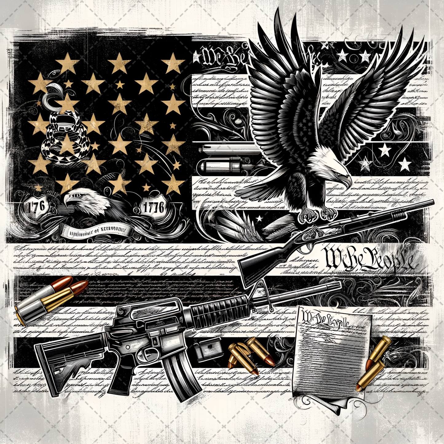 We The People Tumbler Wrap