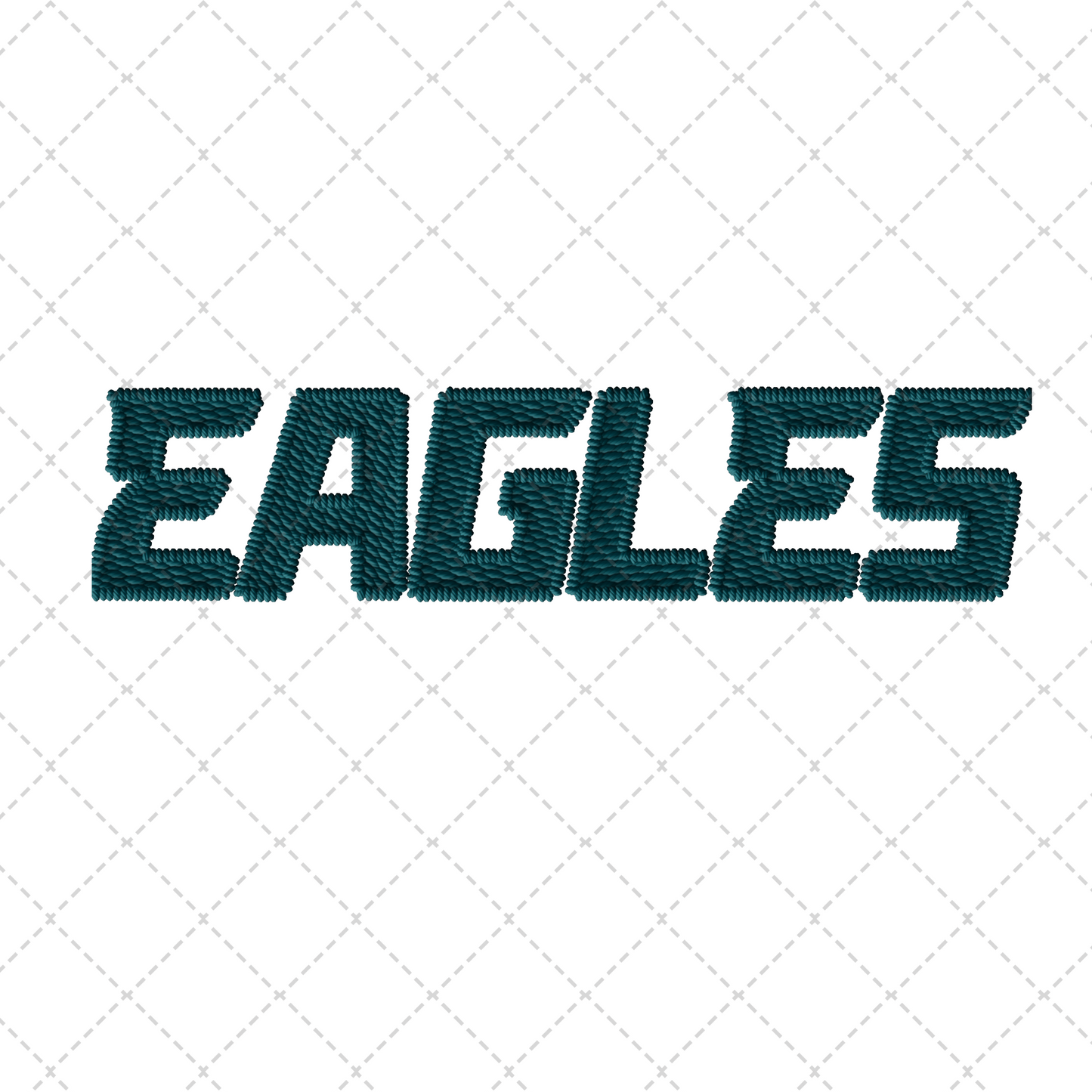 PE Faux Embroidery Transfer