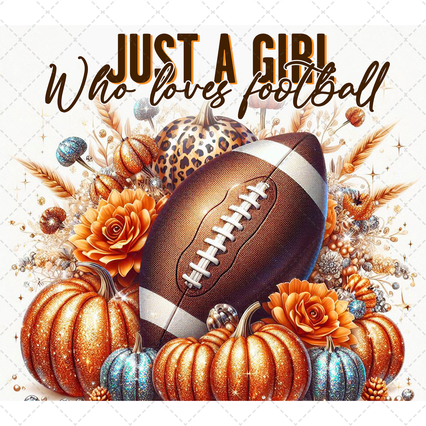 Just A Girl Who Loves Footaball Tumbler