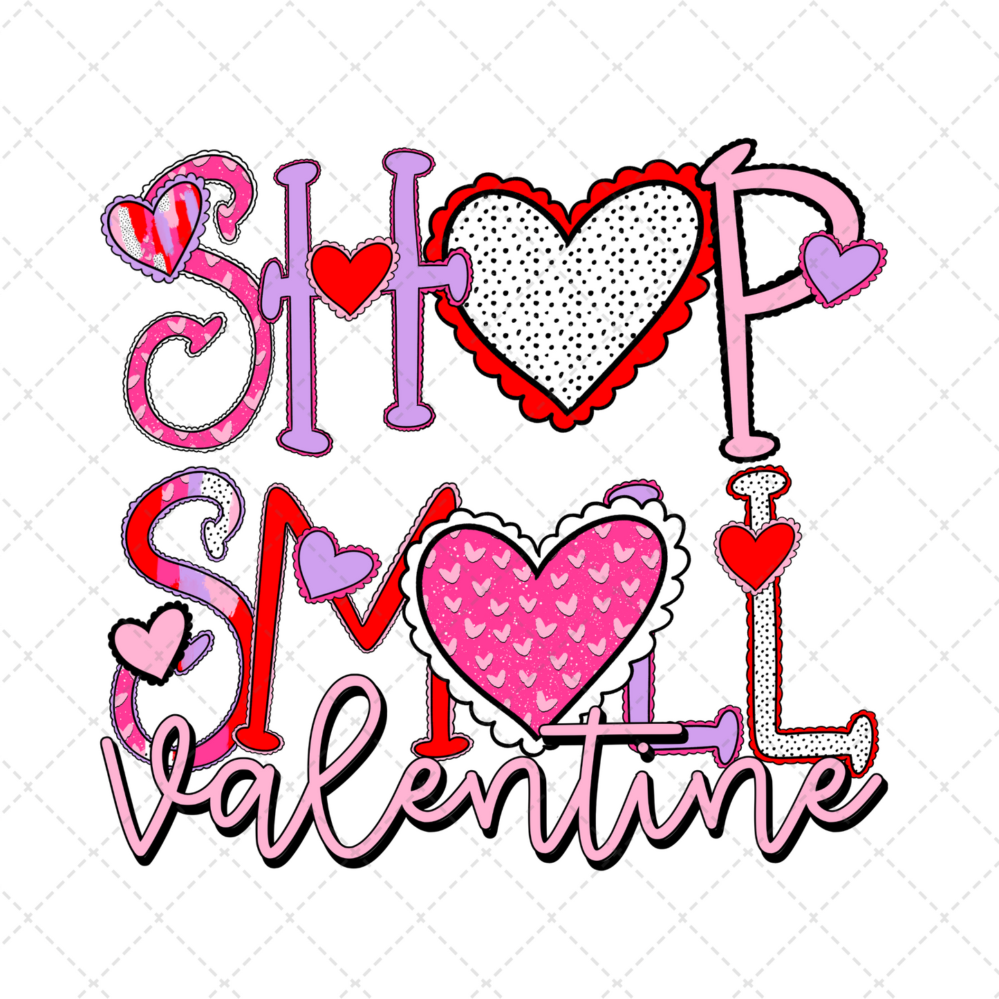 Shop Small Valentine Transfer