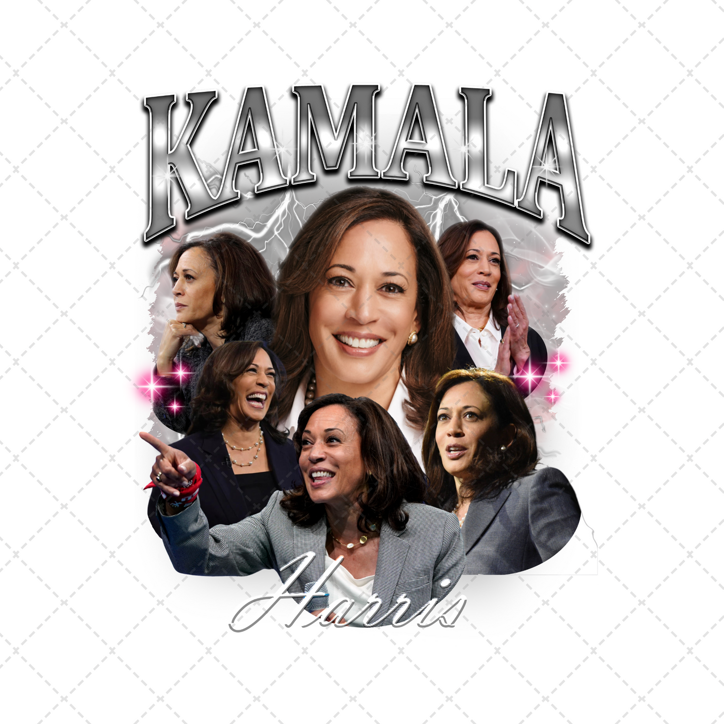 Kamala Collage Transfer