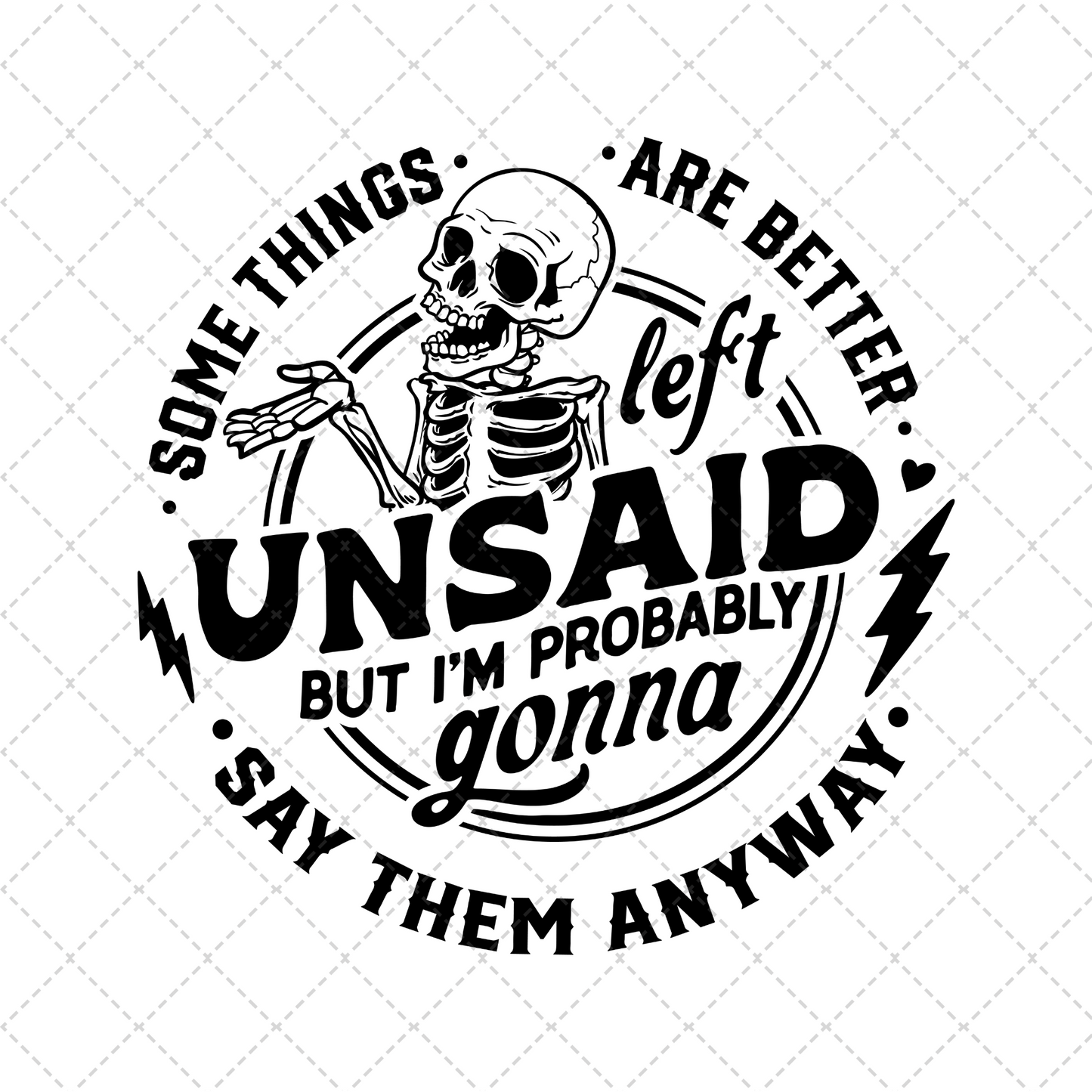 Left Unsaid Transfer