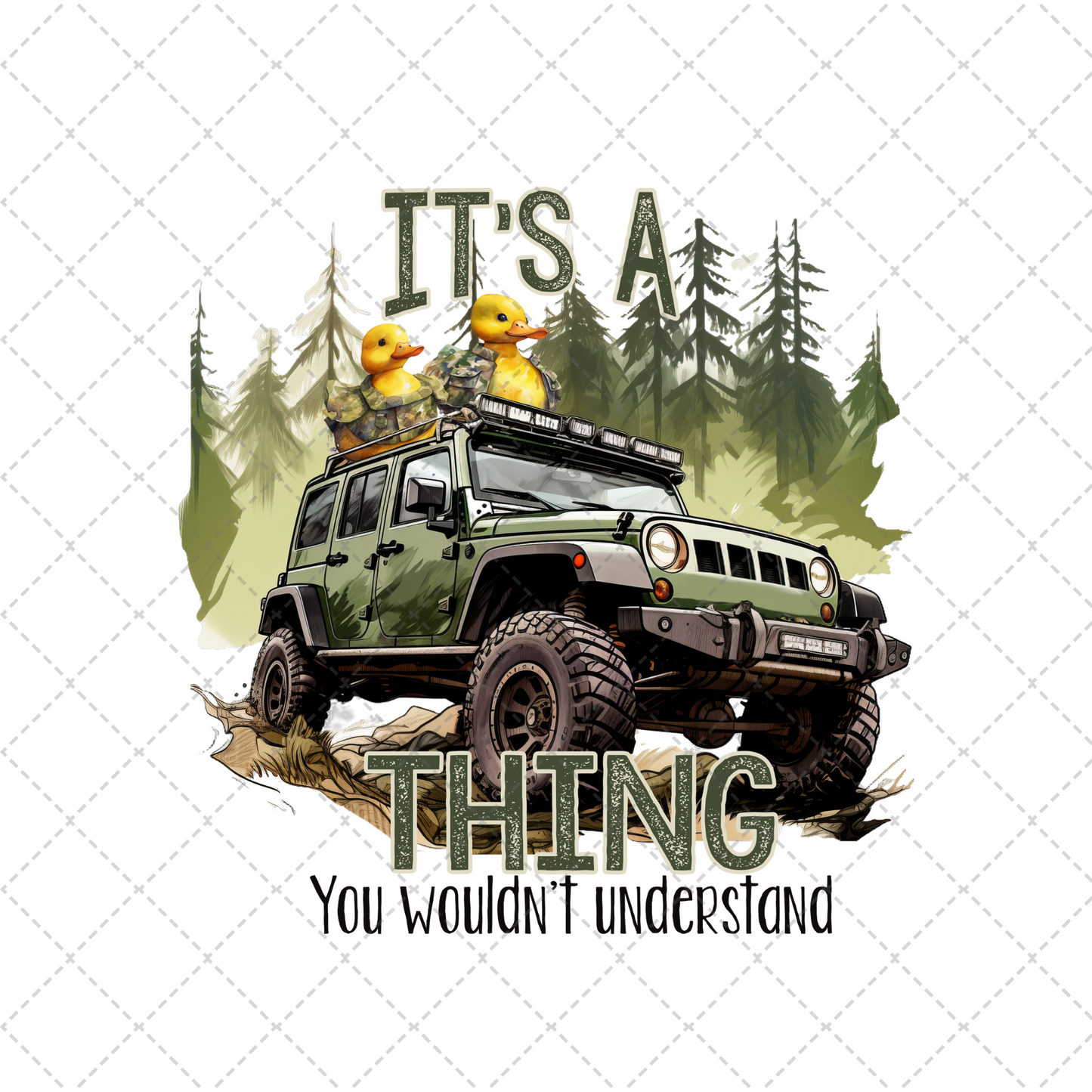 It's A Duck Thing Transfer