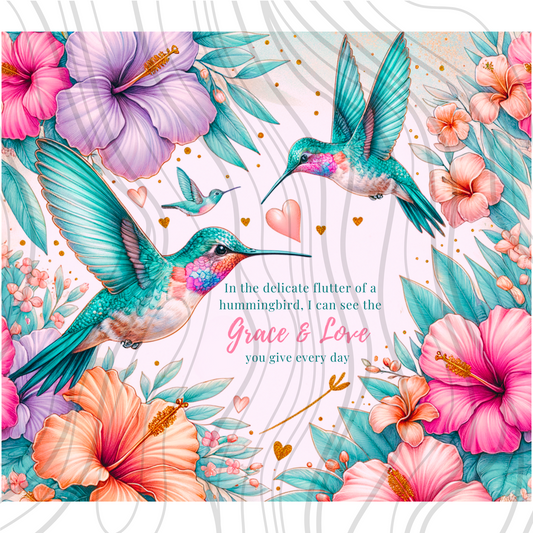 Grace & Love Tumbler Wrap