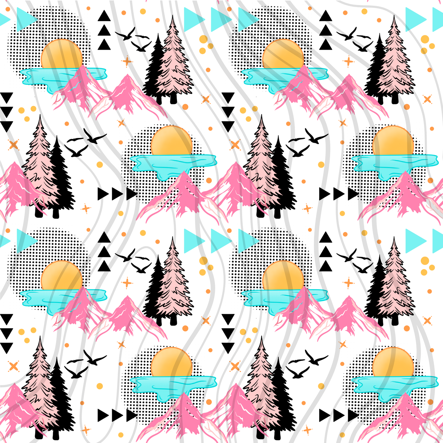 Geometric Lake Seamless