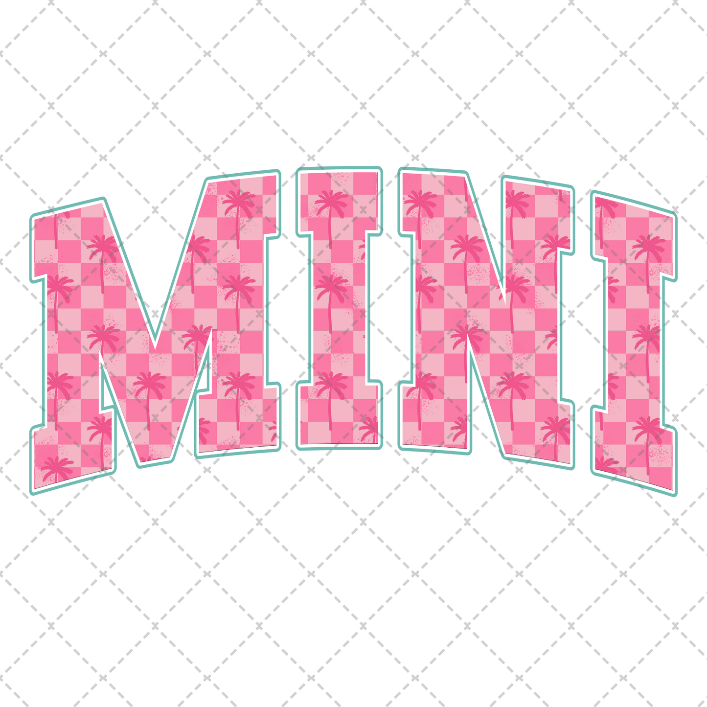 Mini Checkered Summer Transfer