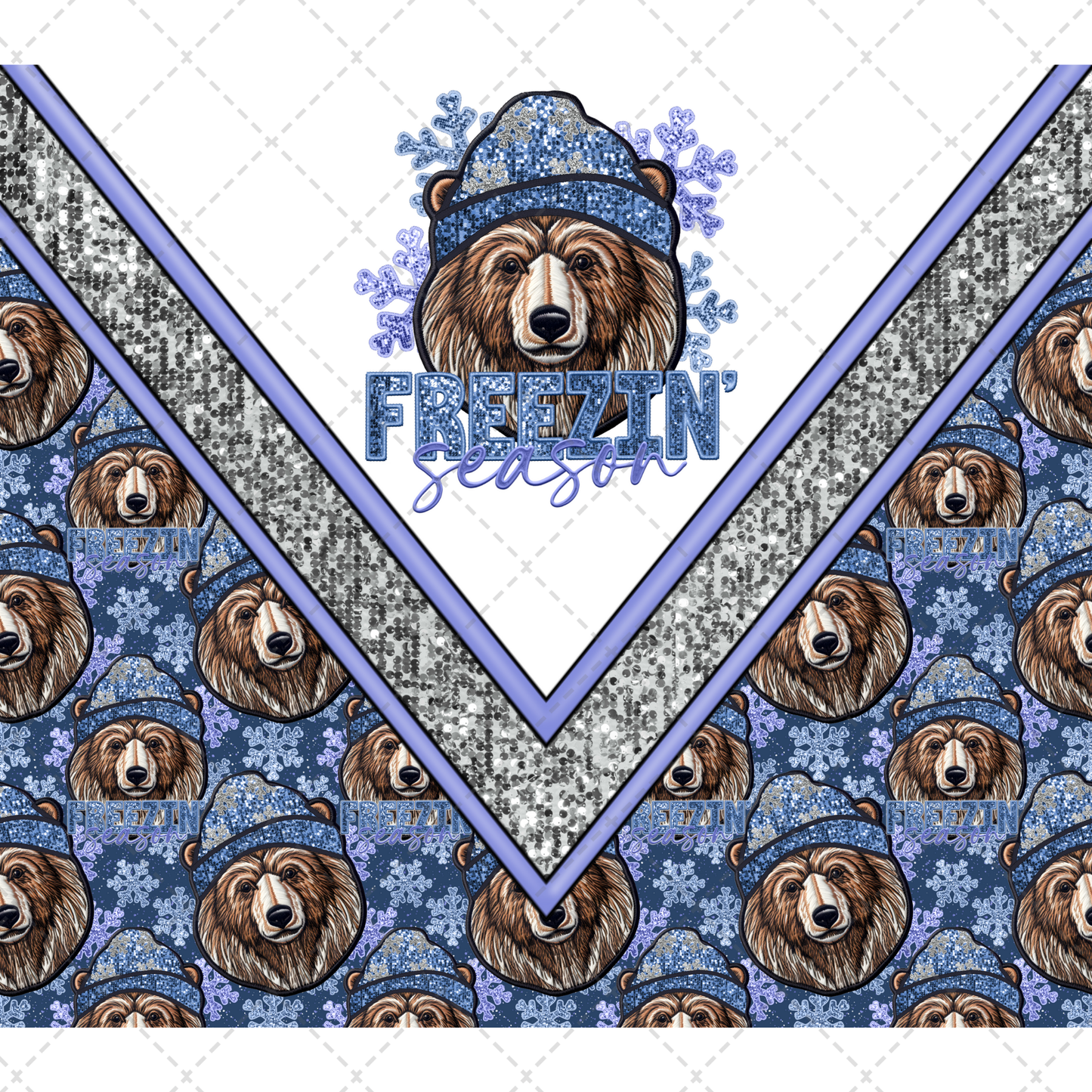 Freezin Season Tumbler Transfer