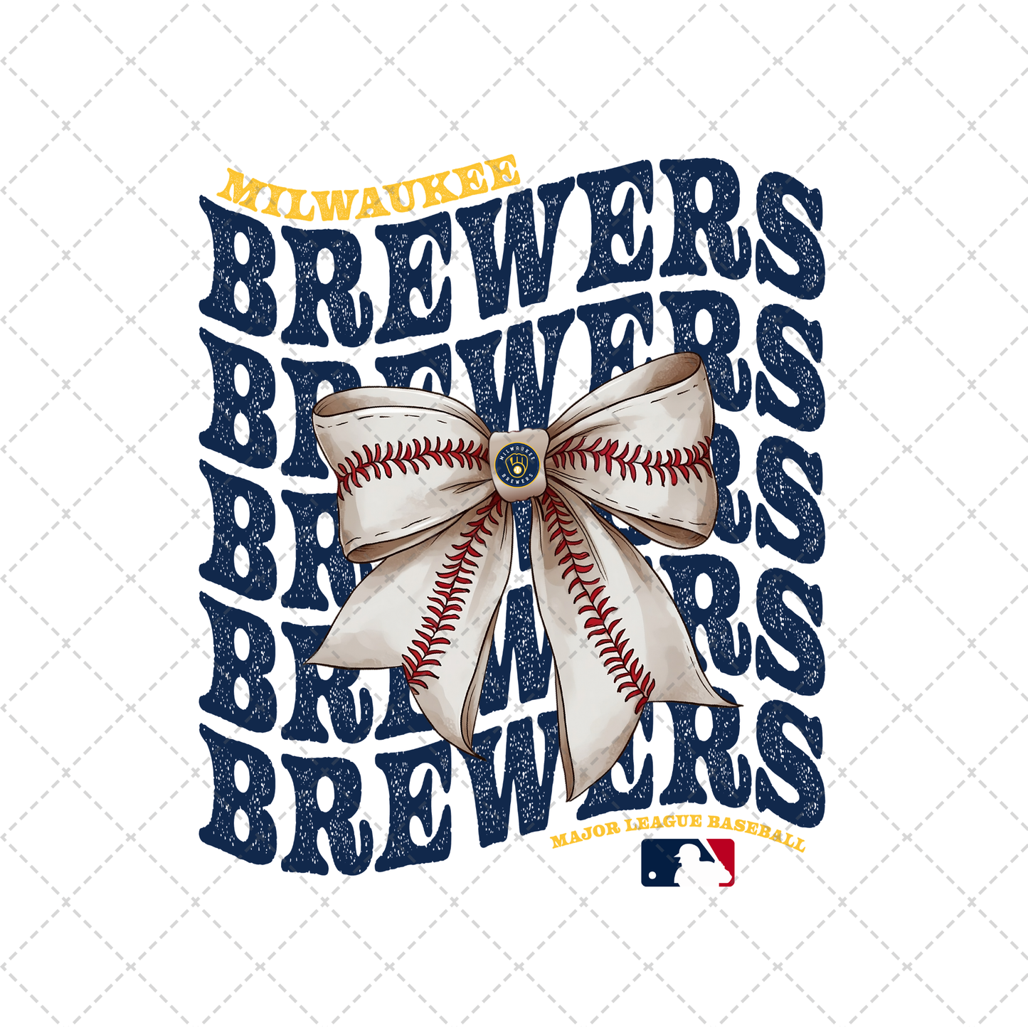 Brewers Coquette Transfer ** TWO PART* SOLD SEPARATELY**