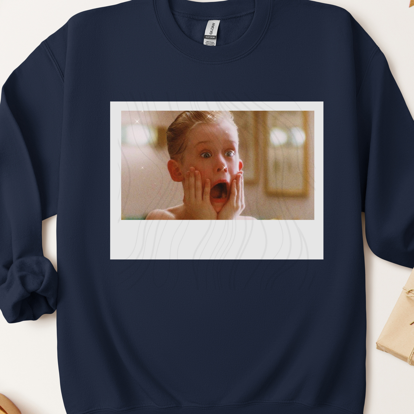 Kevin Scream Polaroid Transfer