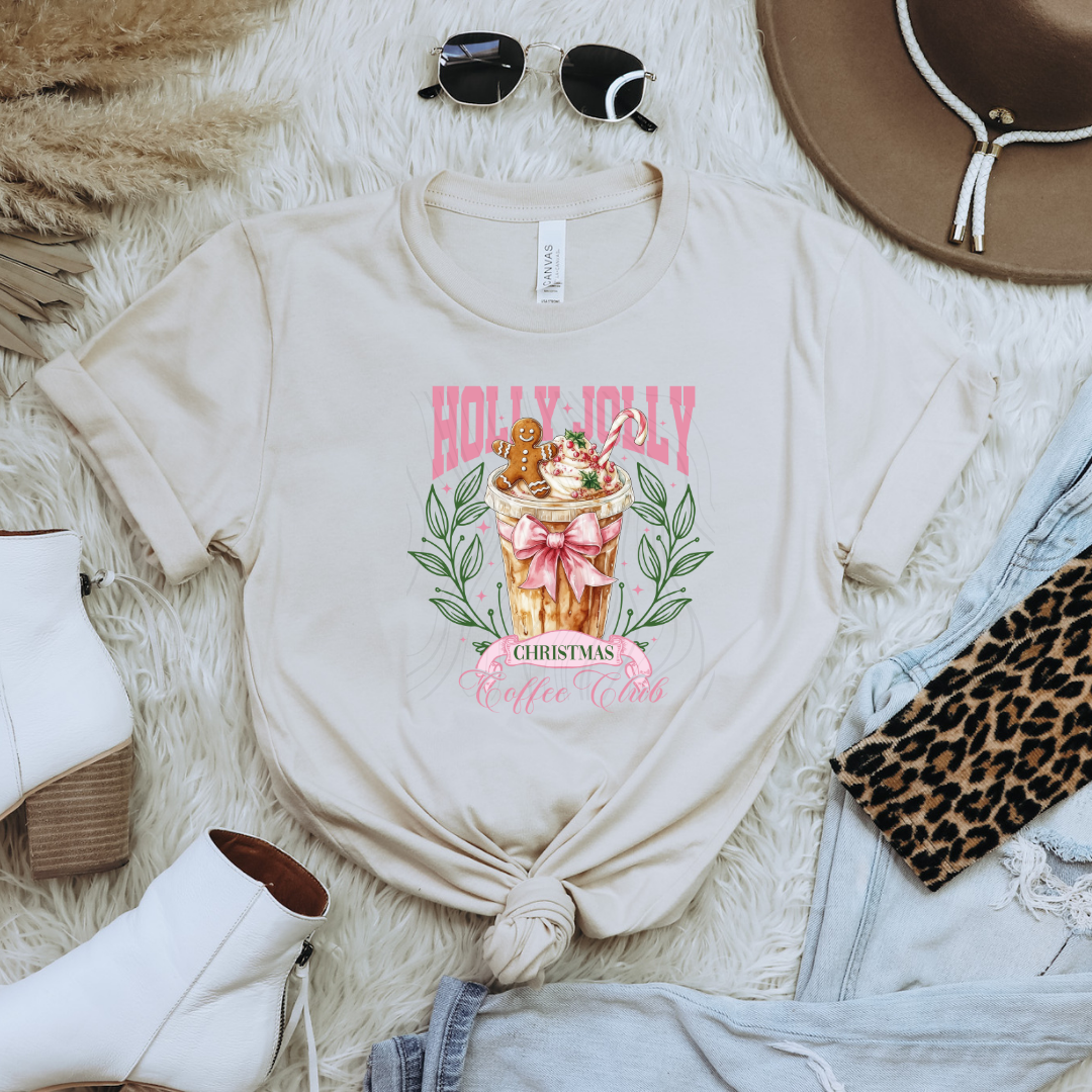 Christmas Coffee Club Transfer