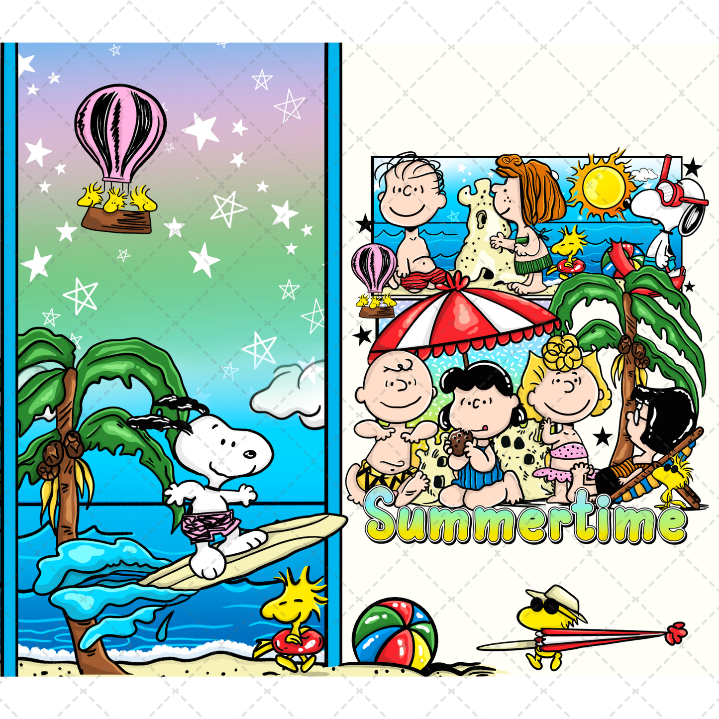 Summertime Wrap Tumbler Wrap