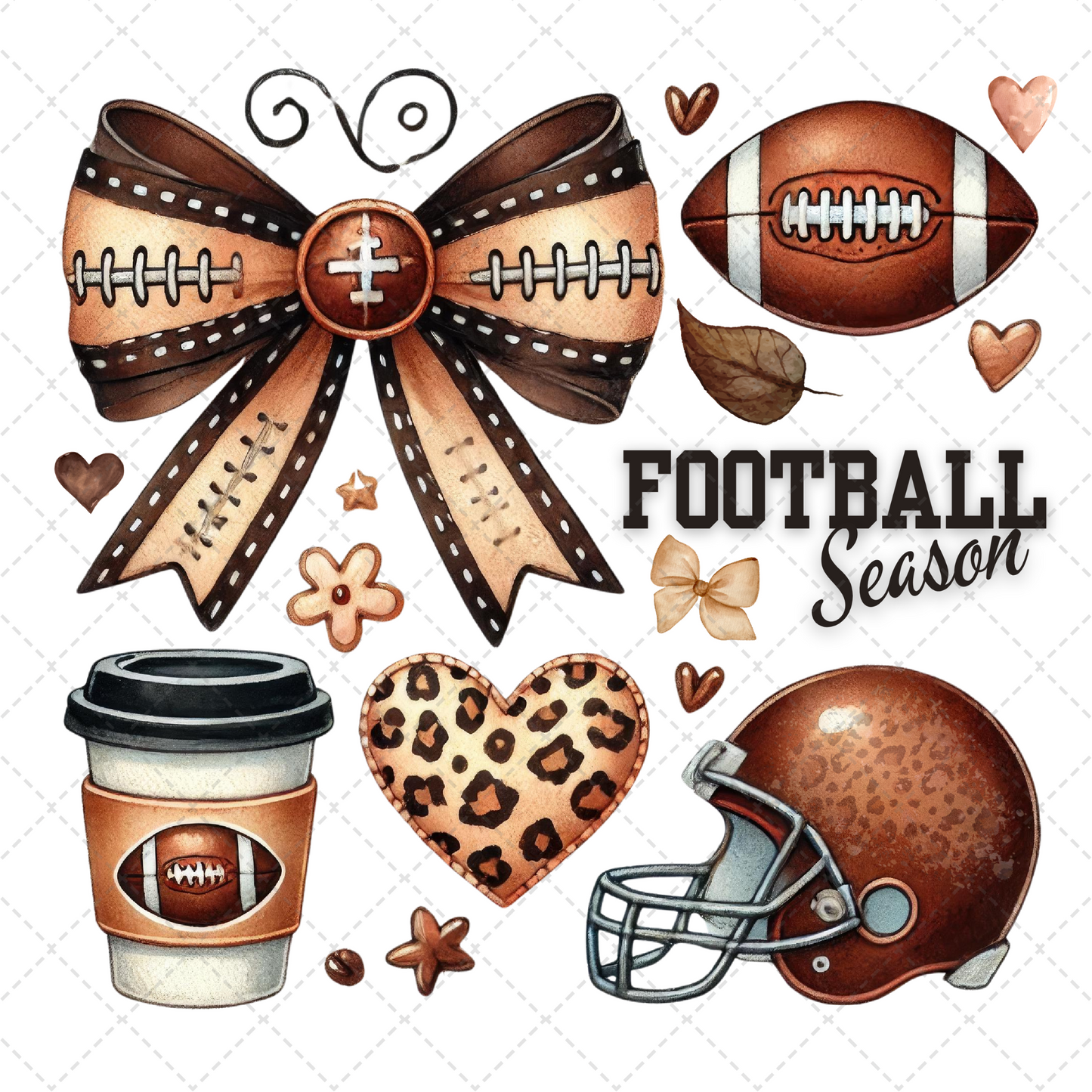 Football Season Tumbler Transfer