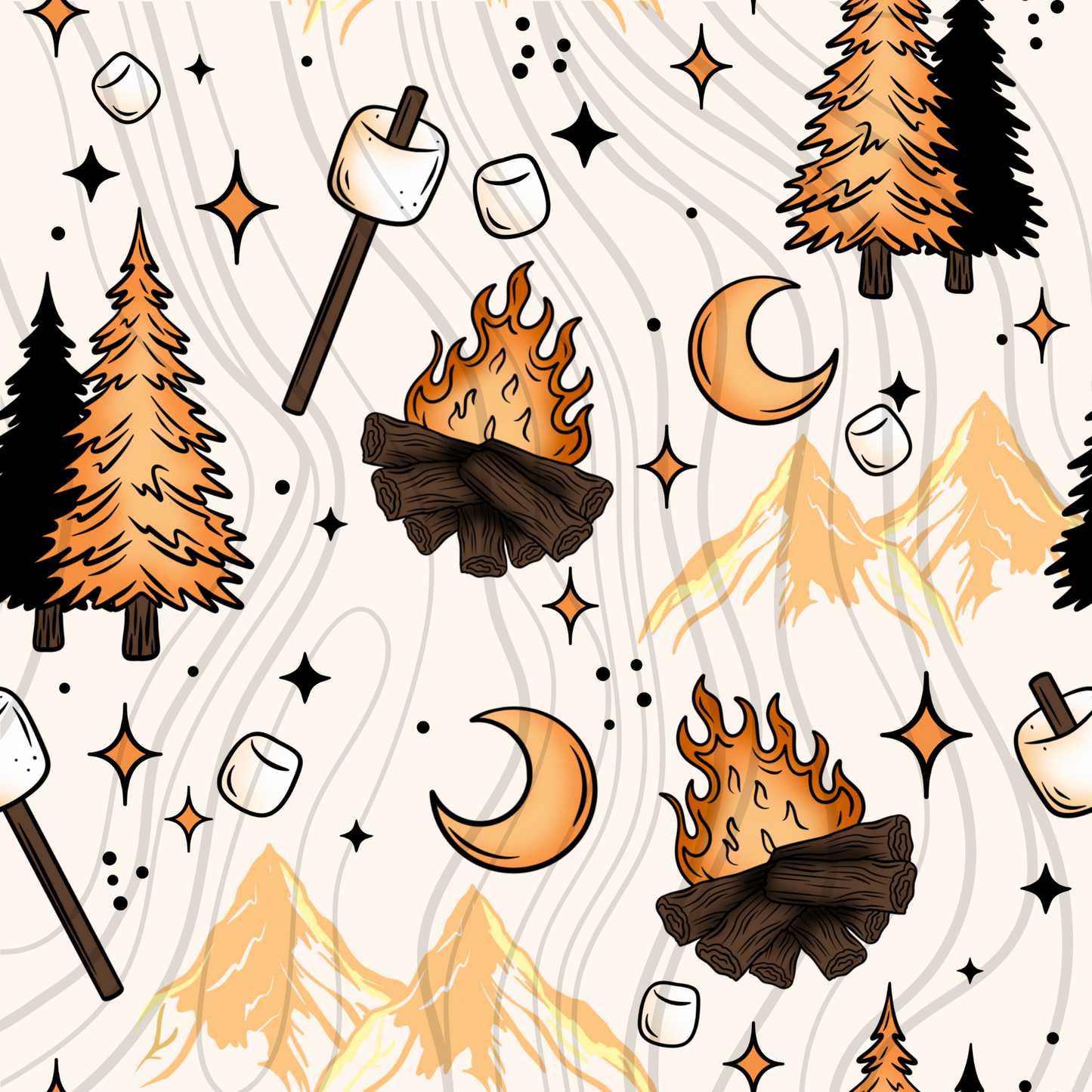 Bonfire Seamless