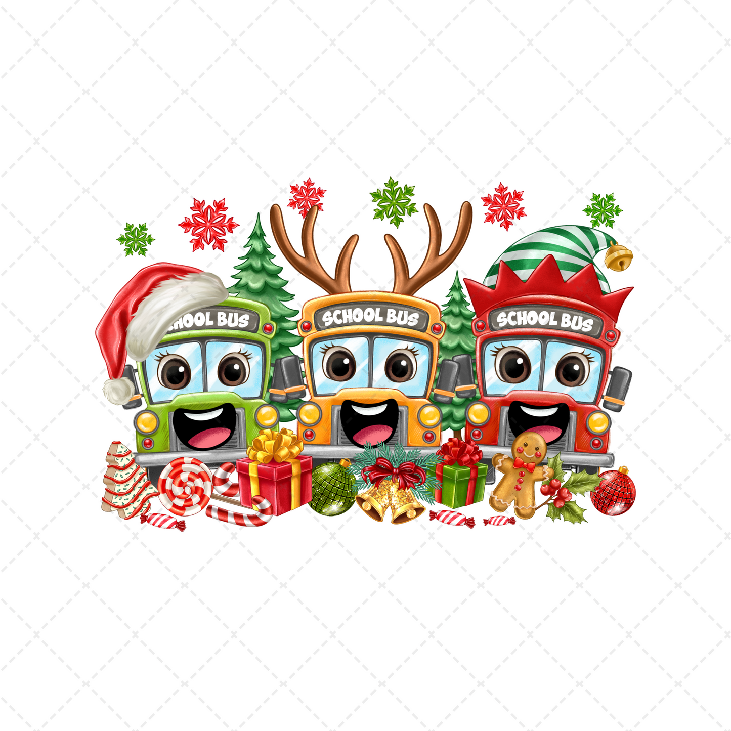 Christmas School Bus Transfer