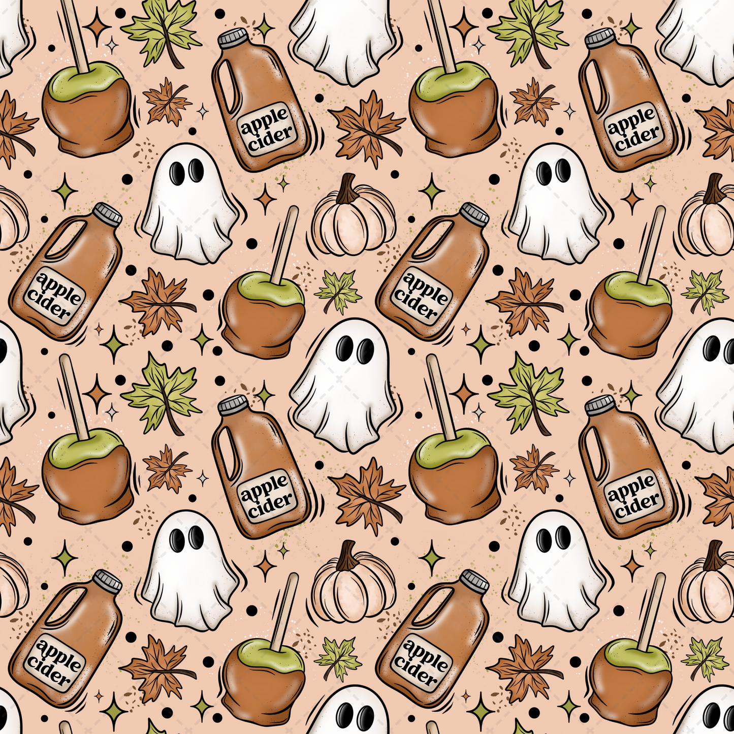 Fall Things Seamless Tumbler Wrap