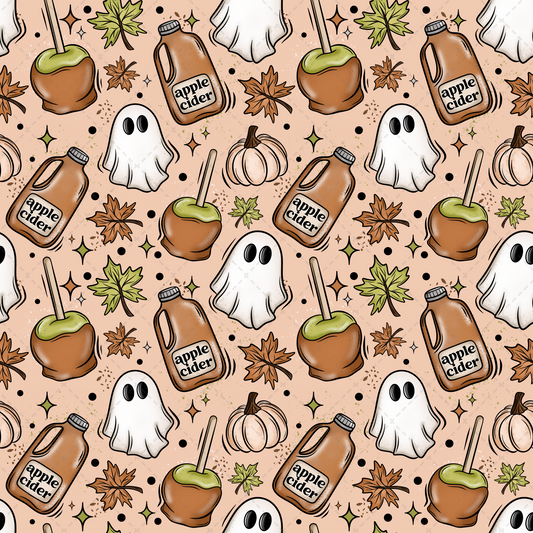 Fall Things Seamless Tumbler Wrap