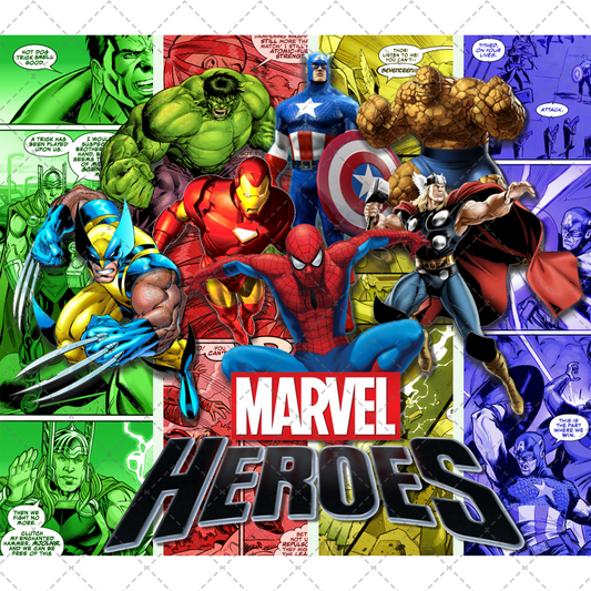 Heroes Tumbler Wrap