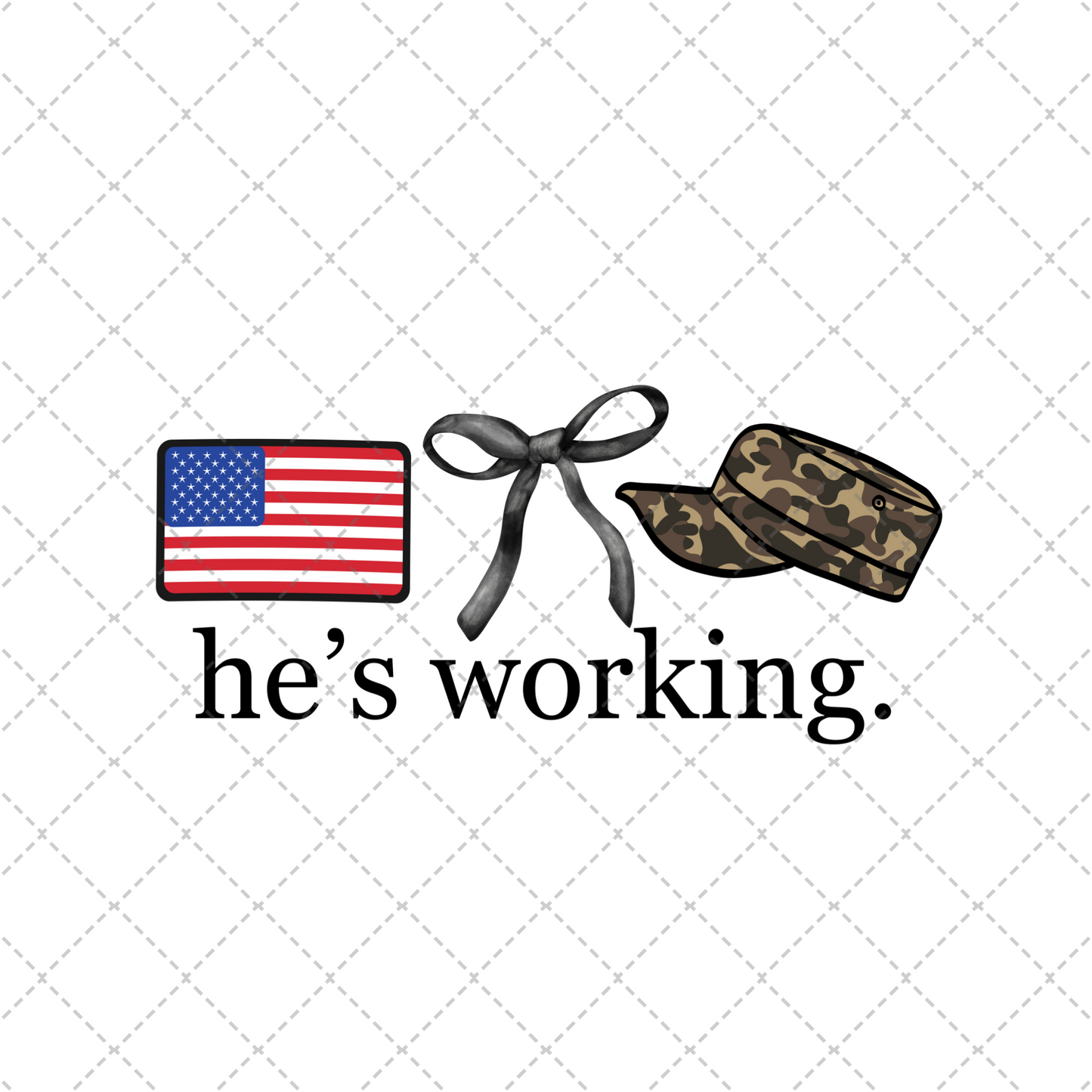 He's Working Military Transfer