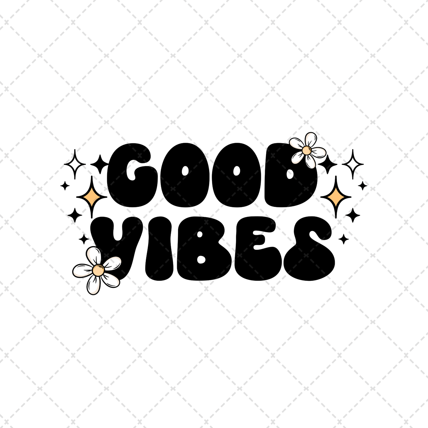 Daisy Cereal Black ** TWO PART* SOLD SEPARATELY** Transfer