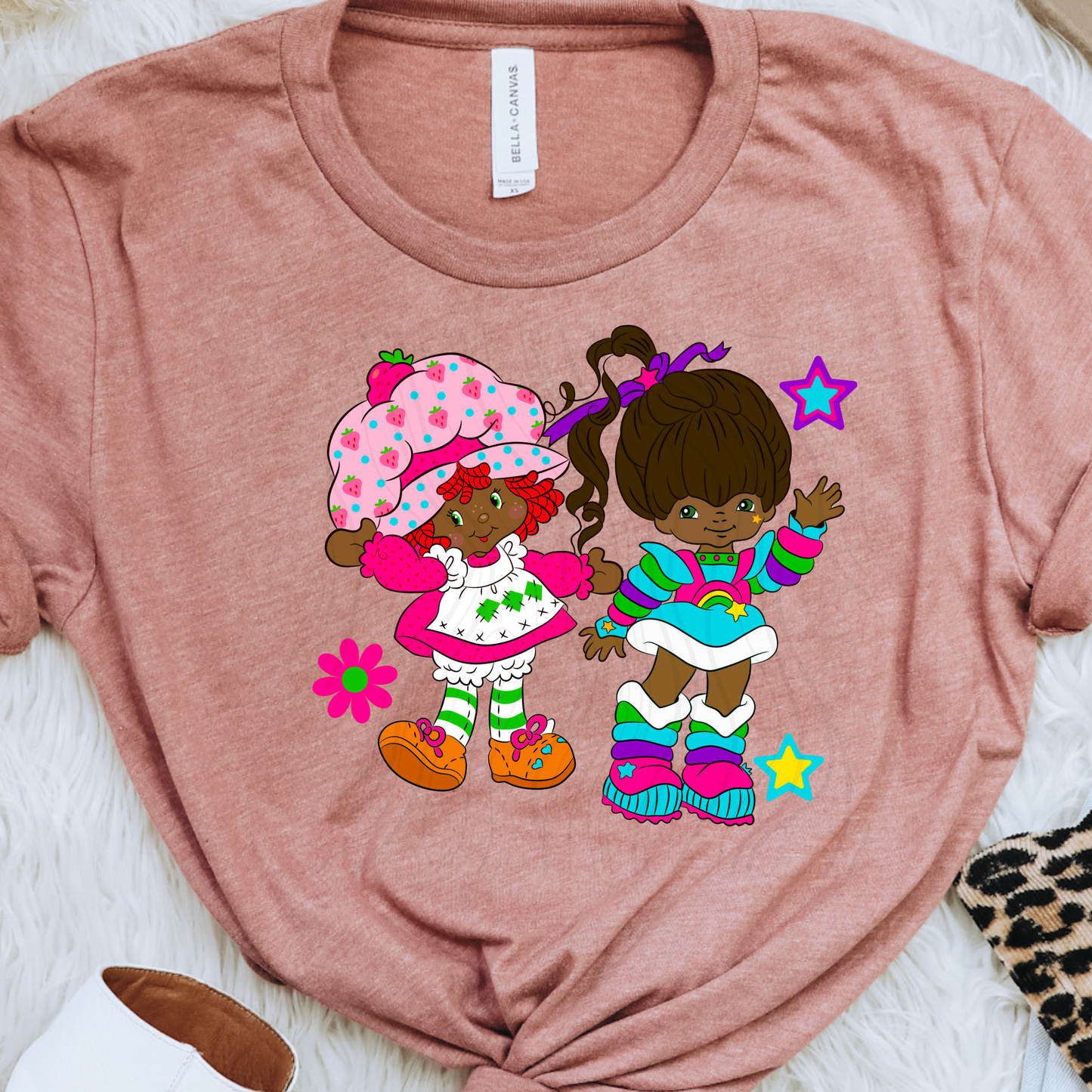 Rainbow and strawberry Transfer**SOLD SEPARATELY**